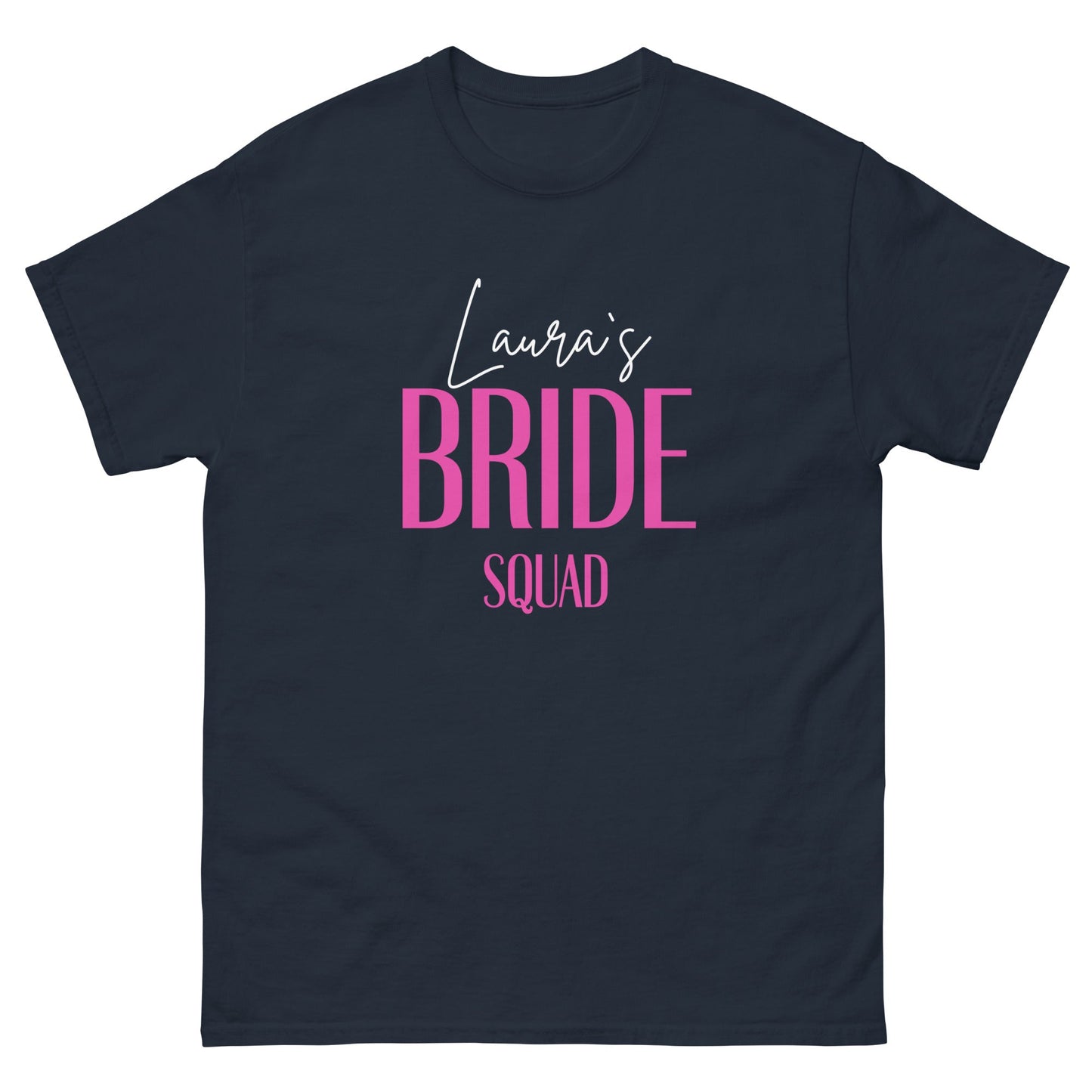 Custom Bride Squad Tee – Personalized Hen Party T-Shirt - FunPrint4You