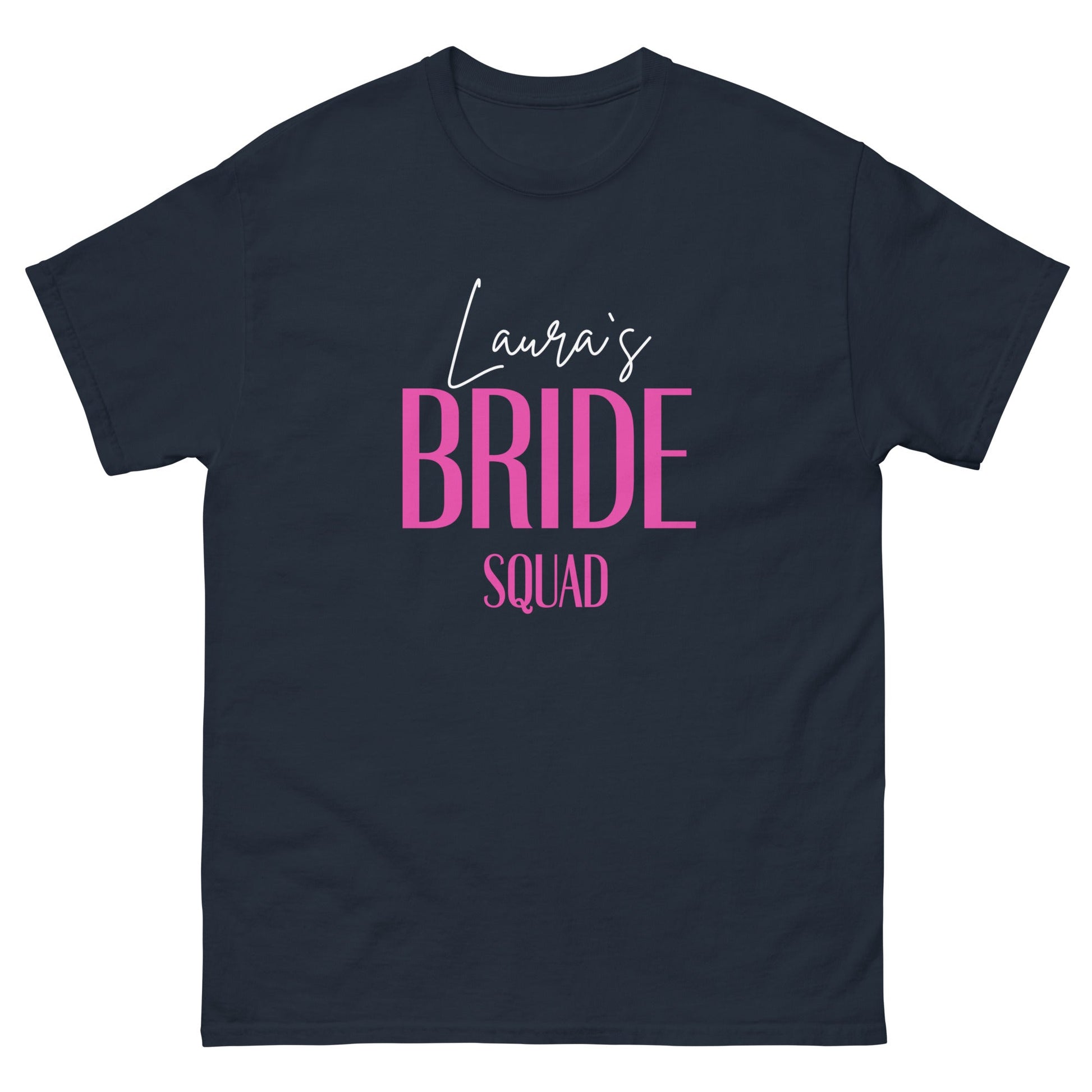 Custom Bride Squad Tee – Personalized Hen Party T-Shirt - FunPrint4You
