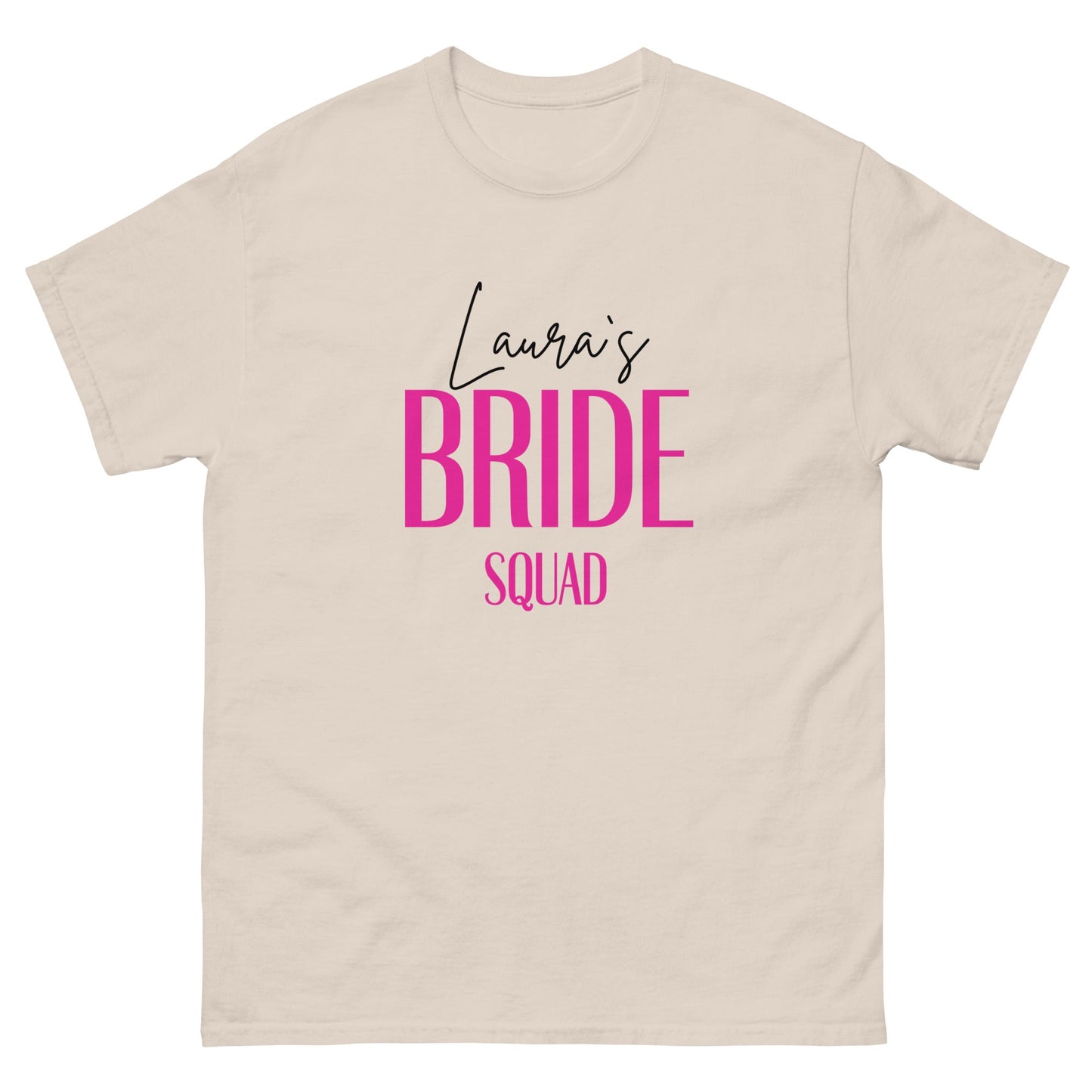 Custom Bride Squad Tee – Personalized Hen Party T-Shirt - FunPrint4You