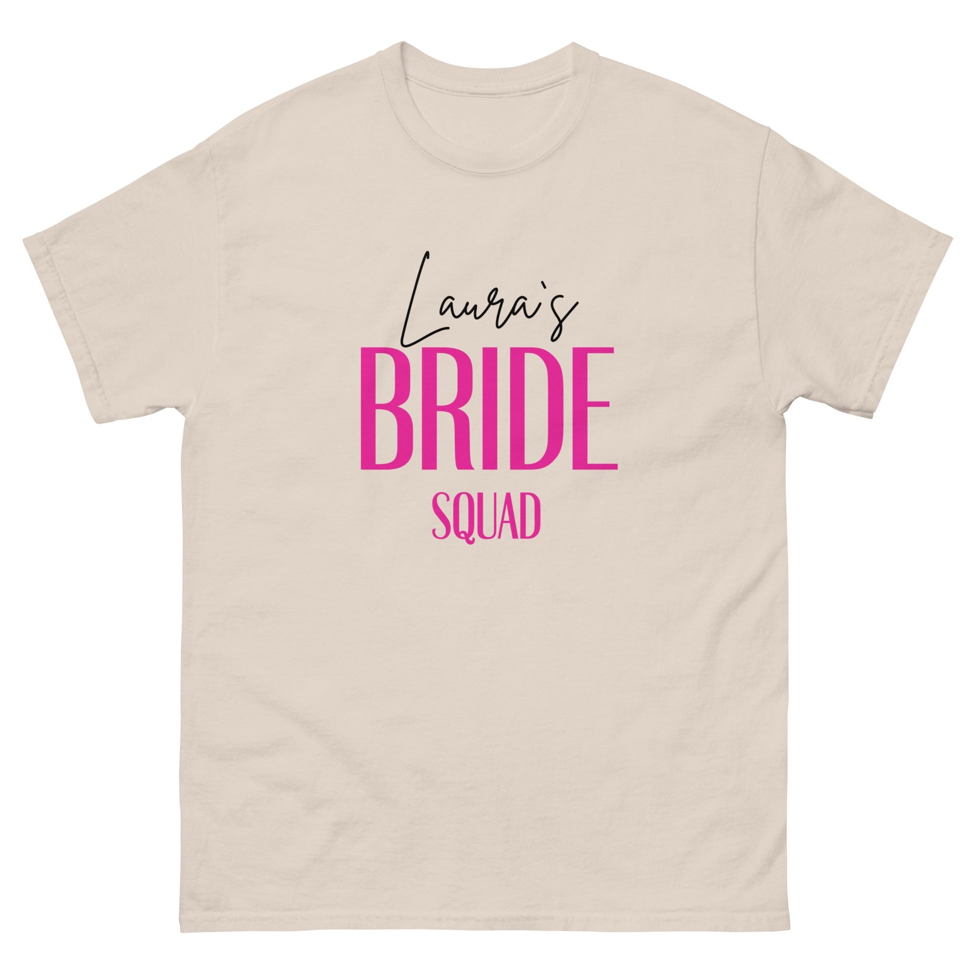 Custom Bride Squad Tee – Personalized Hen Party T-Shirt - FunPrint4You