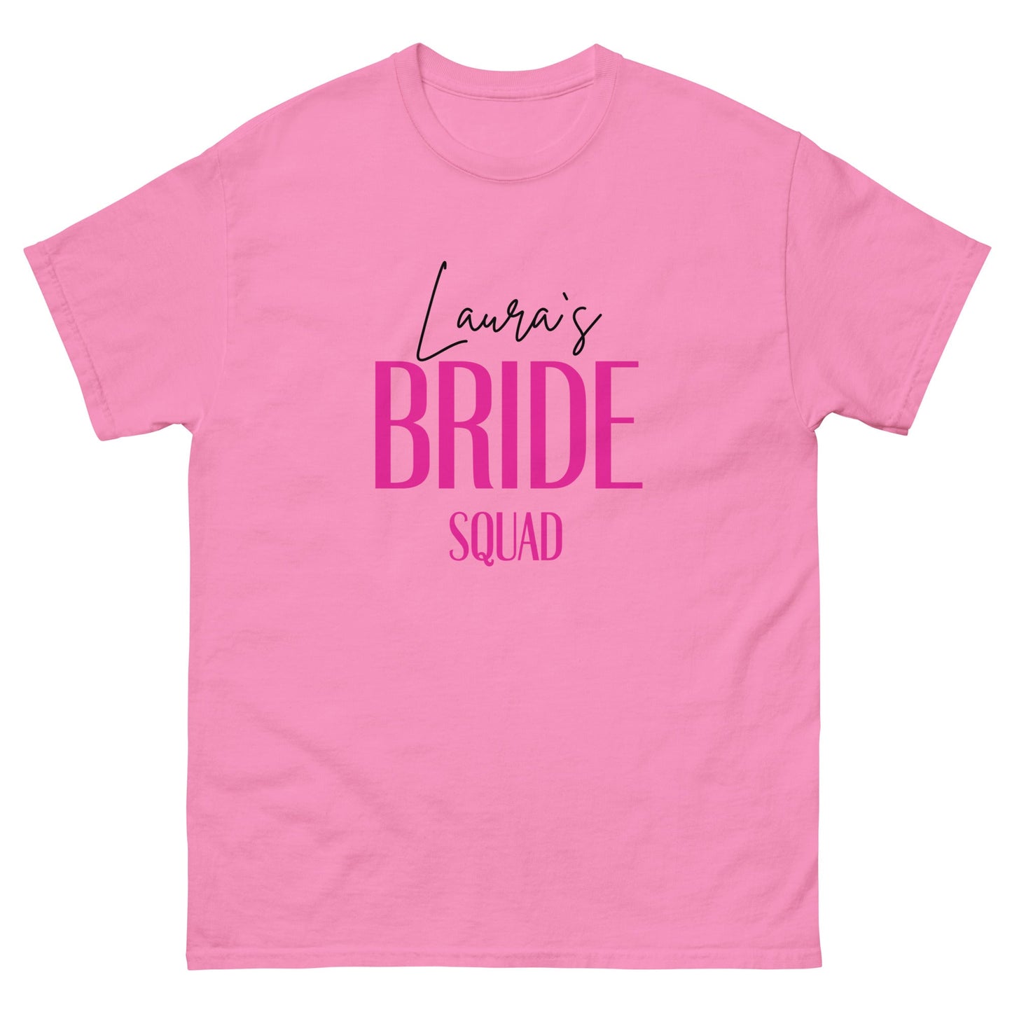 Custom Bride Squad Tee – Personalized Hen Party T-Shirt - FunPrint4You