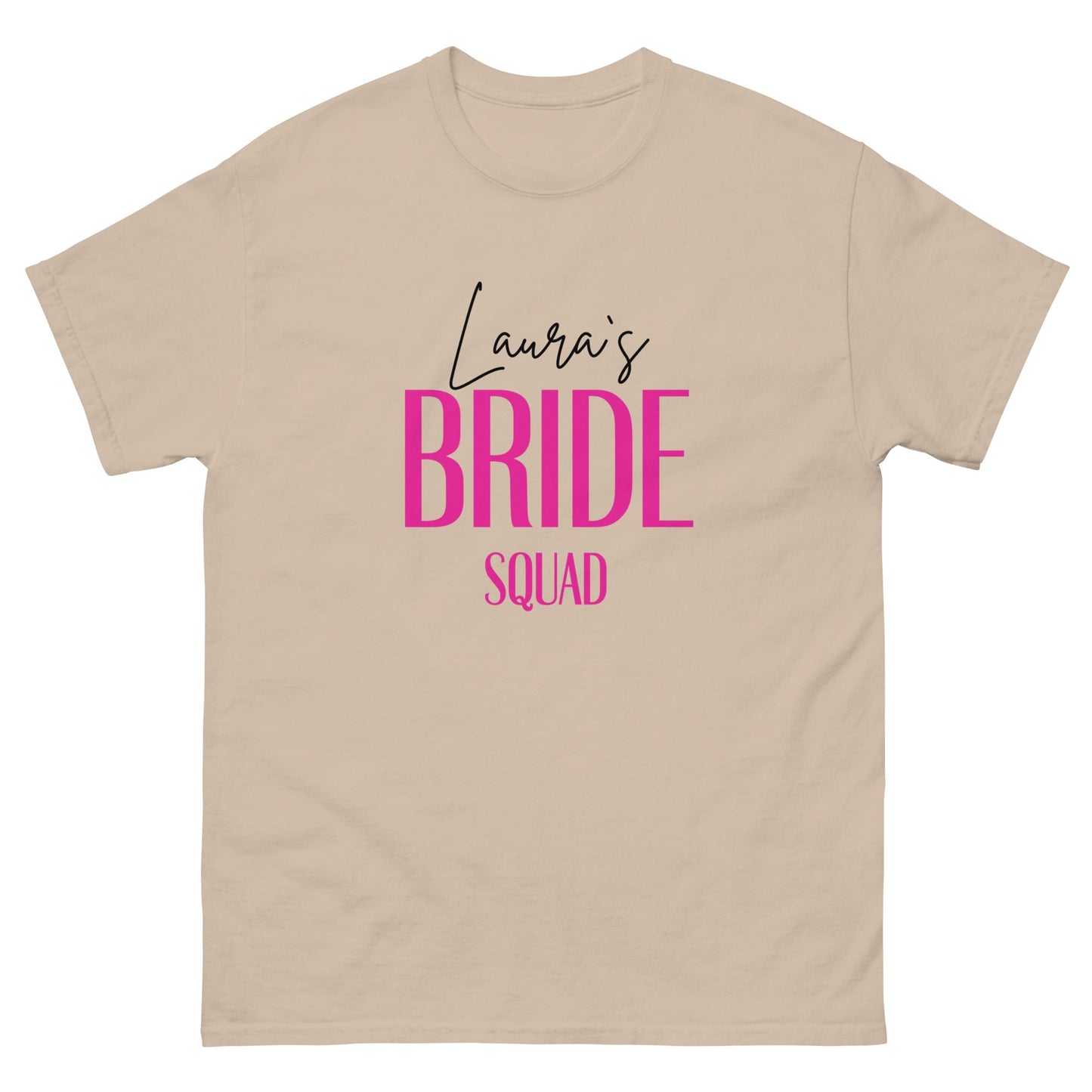 Custom Bride Squad Tee – Personalized Hen Party T-Shirt - FunPrint4You