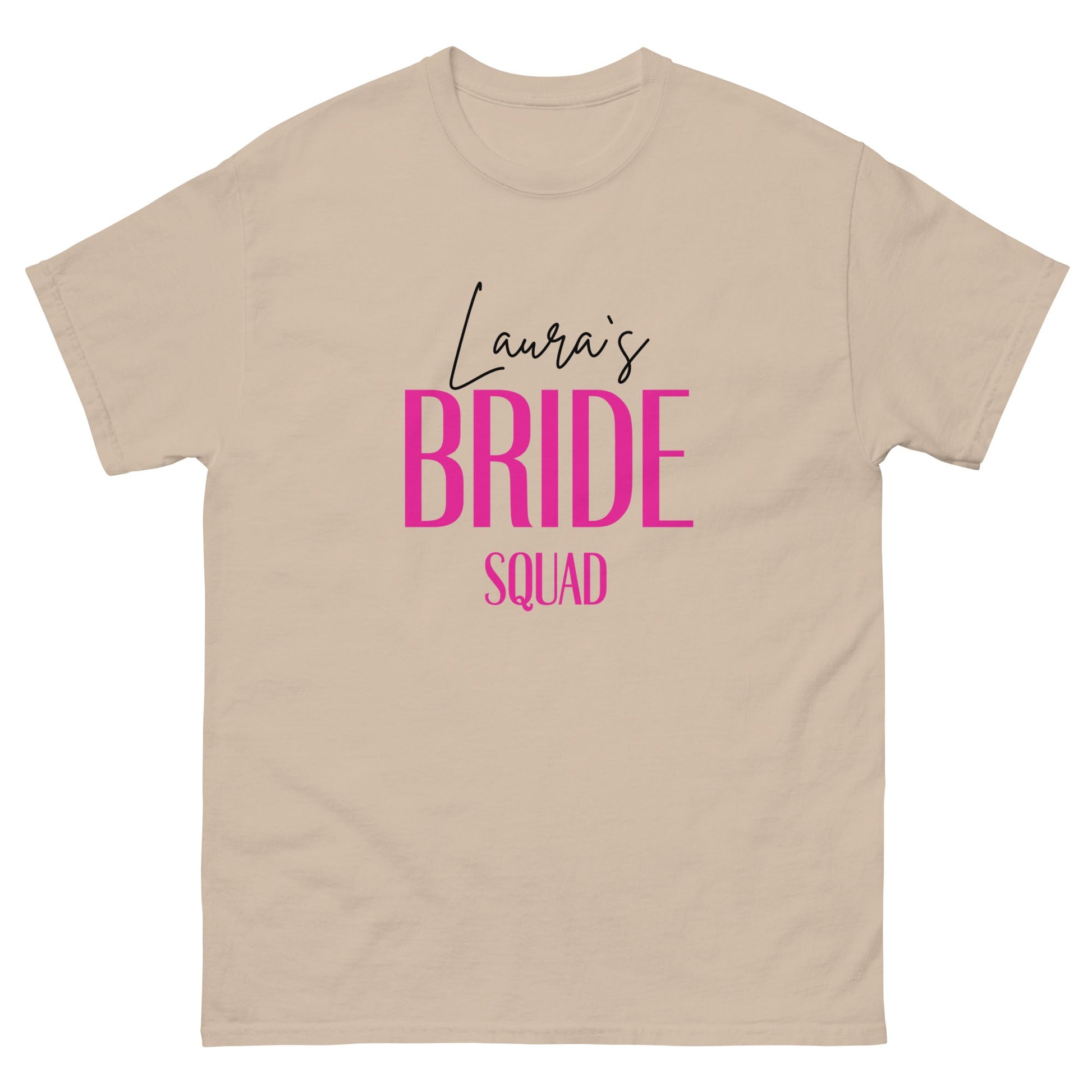 Custom Bride Squad Tee – Personalized Hen Party T-Shirt - FunPrint4You