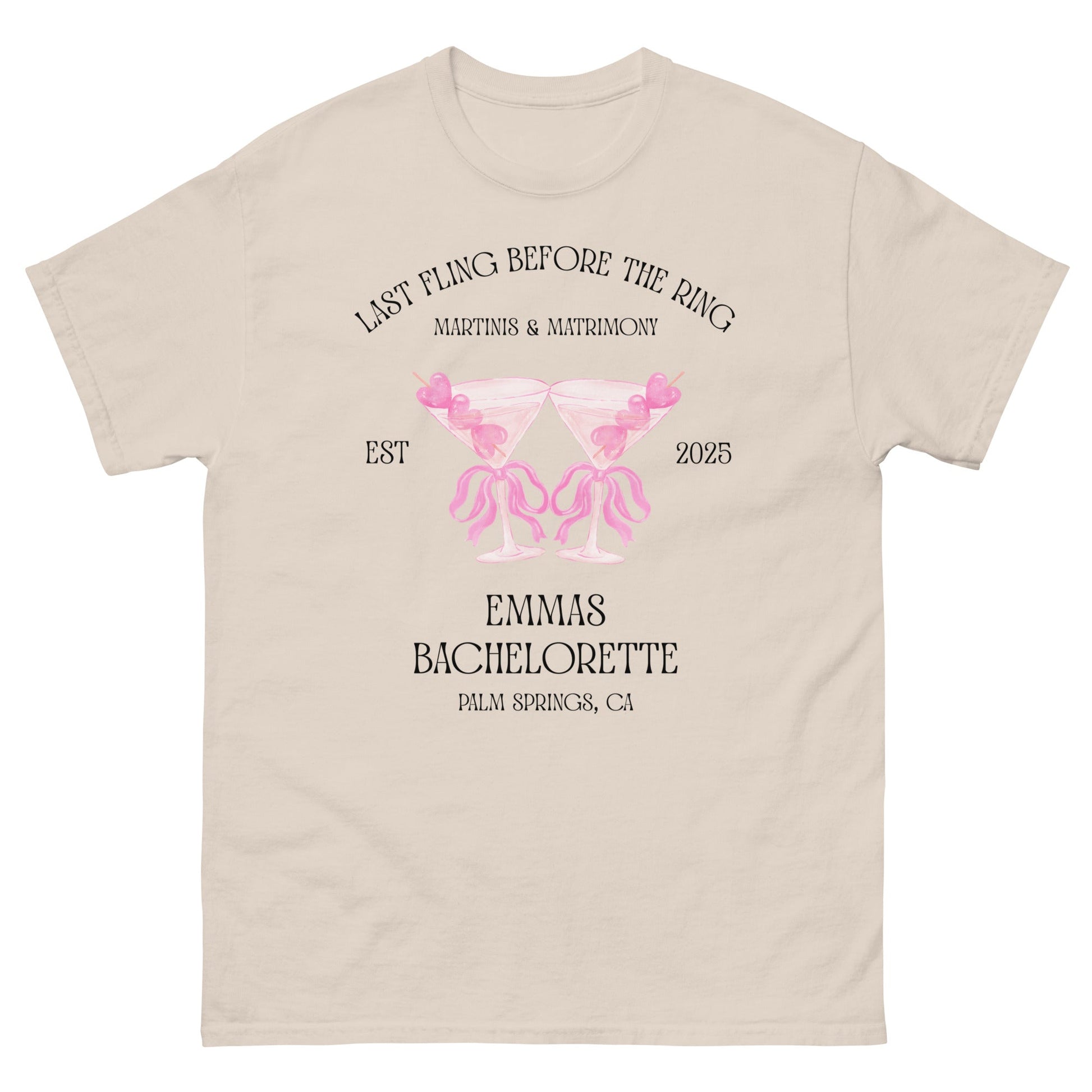 Custom Last Fling Tee – Bride & Hen Party T-Shirt - FunPrint4You