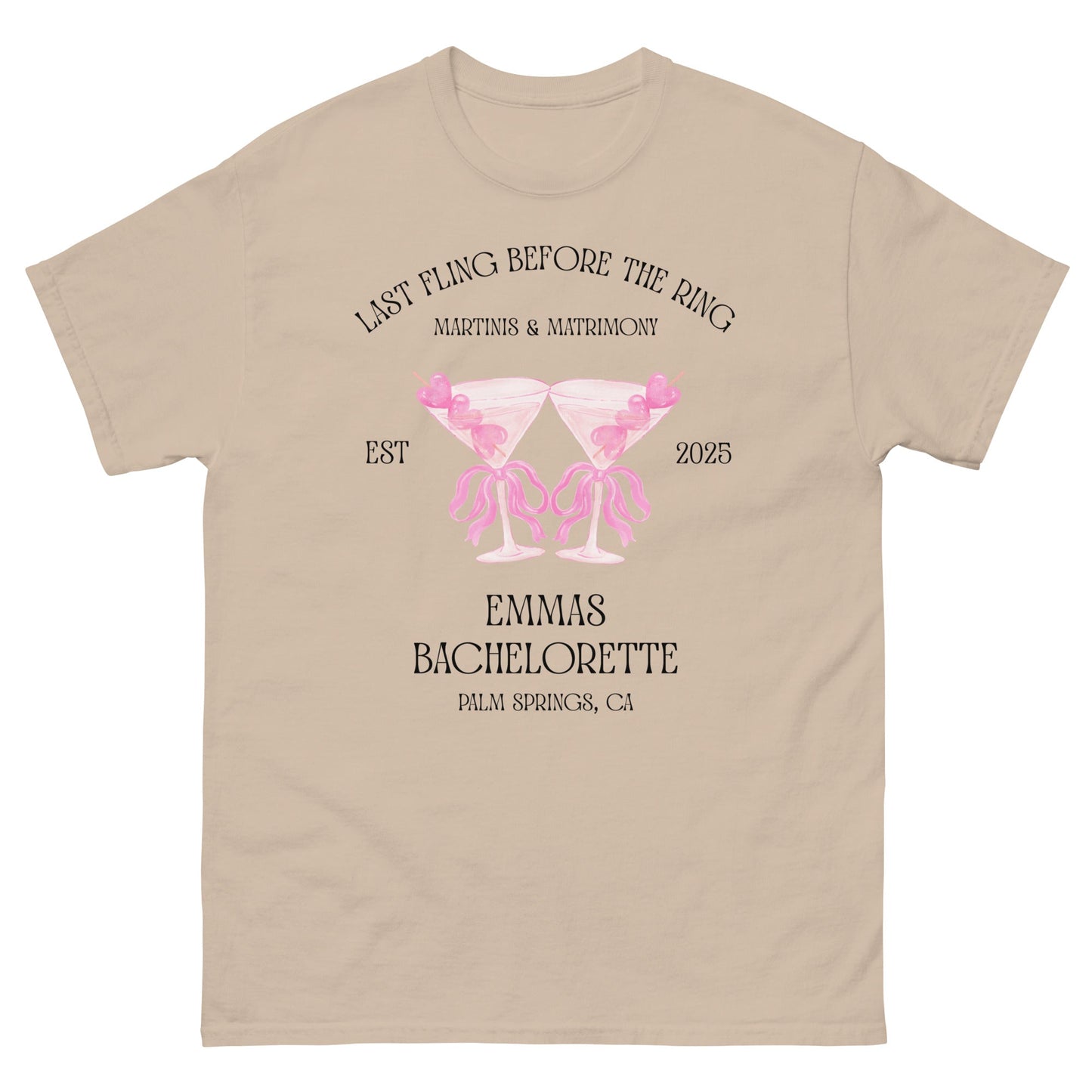 Custom Last Fling Tee – Bride & Hen Party T-Shirt - FunPrint4You