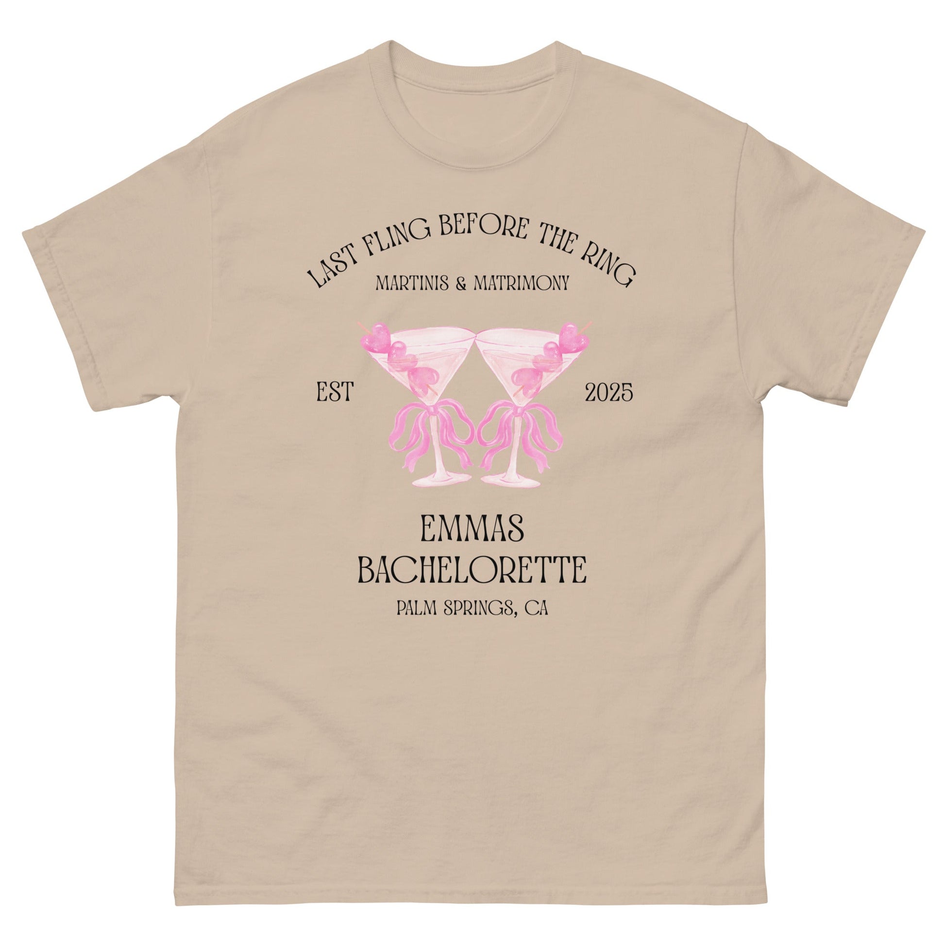 Custom Last Fling Tee – Bride & Hen Party T-Shirt - FunPrint4You