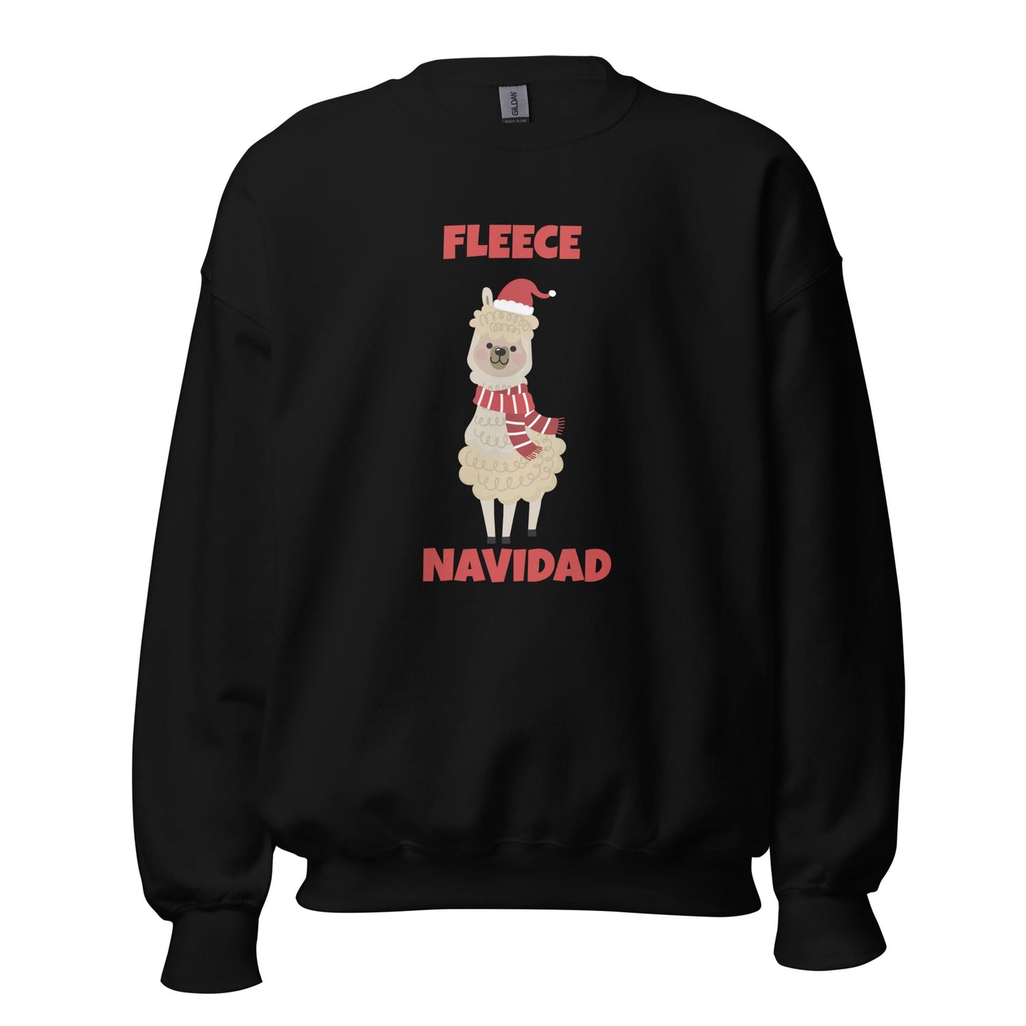 Fleece Navidad Llama Christmas Jumper – Funny Festive - FunPrint4You