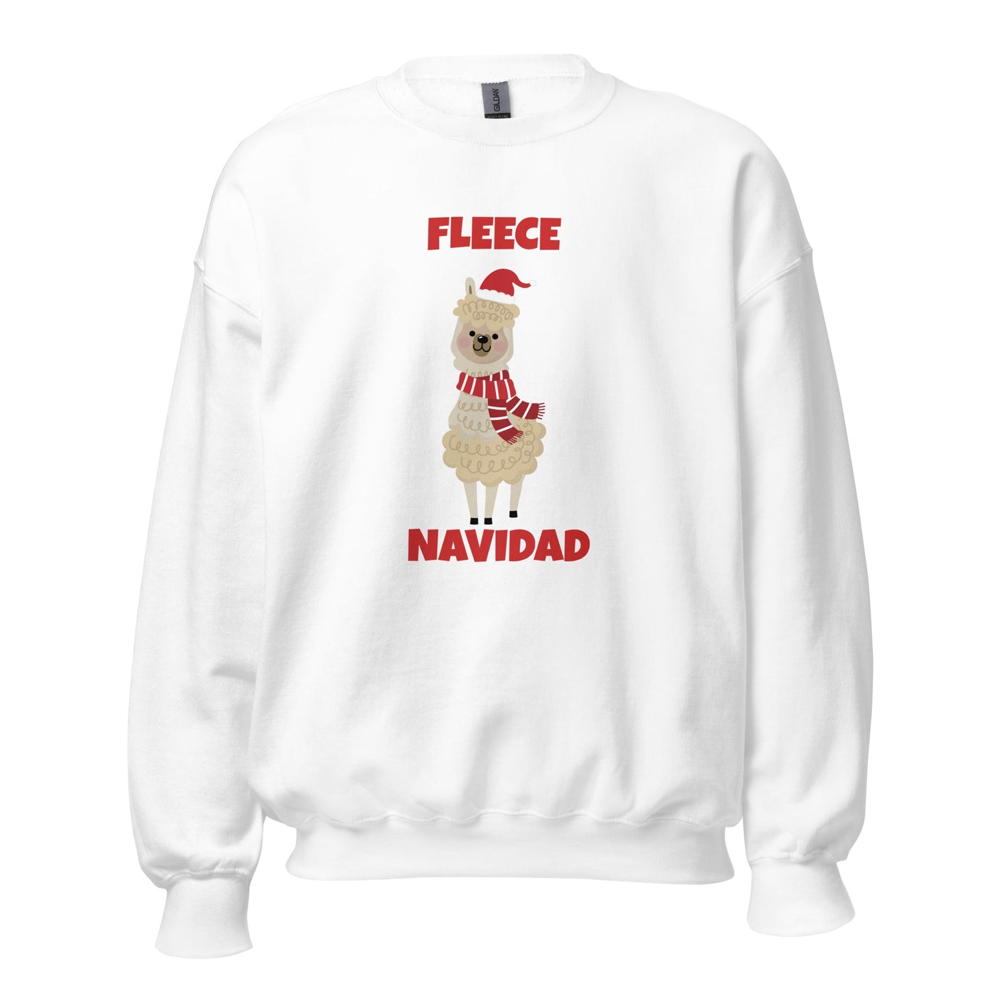 Fleece Navidad Llama Christmas Jumper – Funny Festive - FunPrint4You