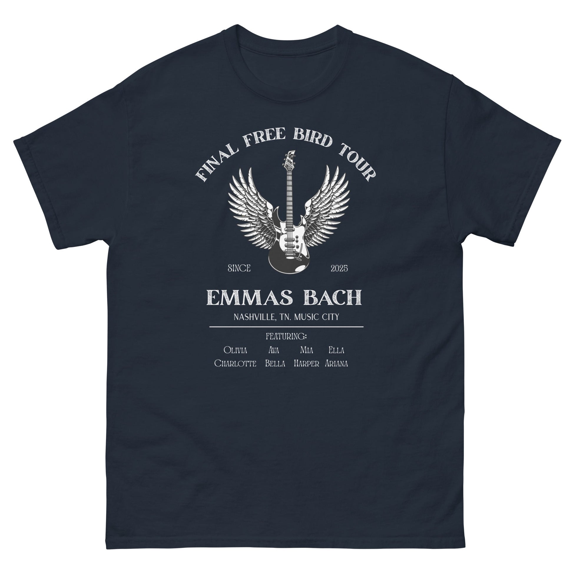 Free Bird Tour Tee – Rock Bride Hen Party Shirt - FunPrint4You