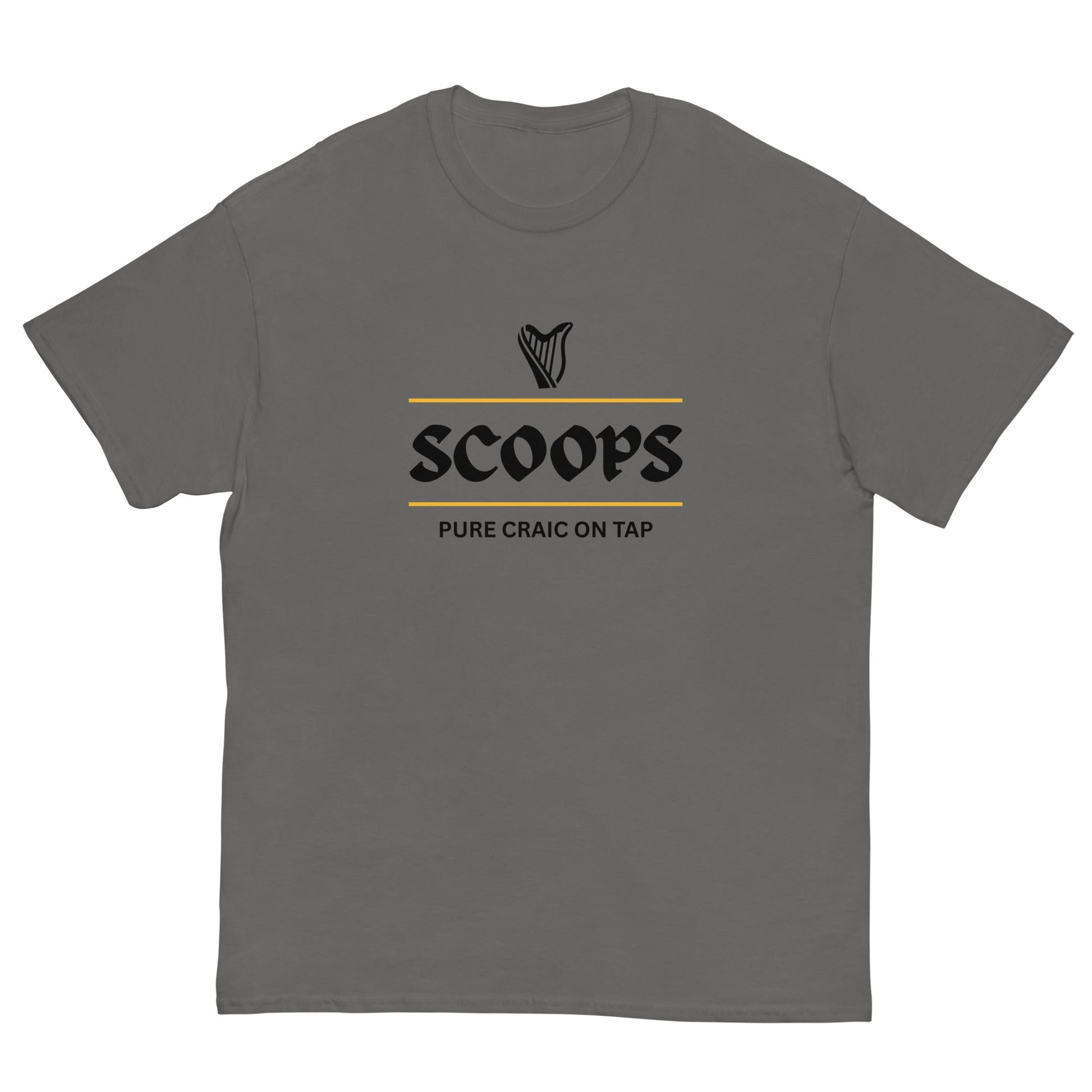 Funny Irish Scoops T-Shirt | Pure Craic on Tap Drinking Tee - FunPrint4You