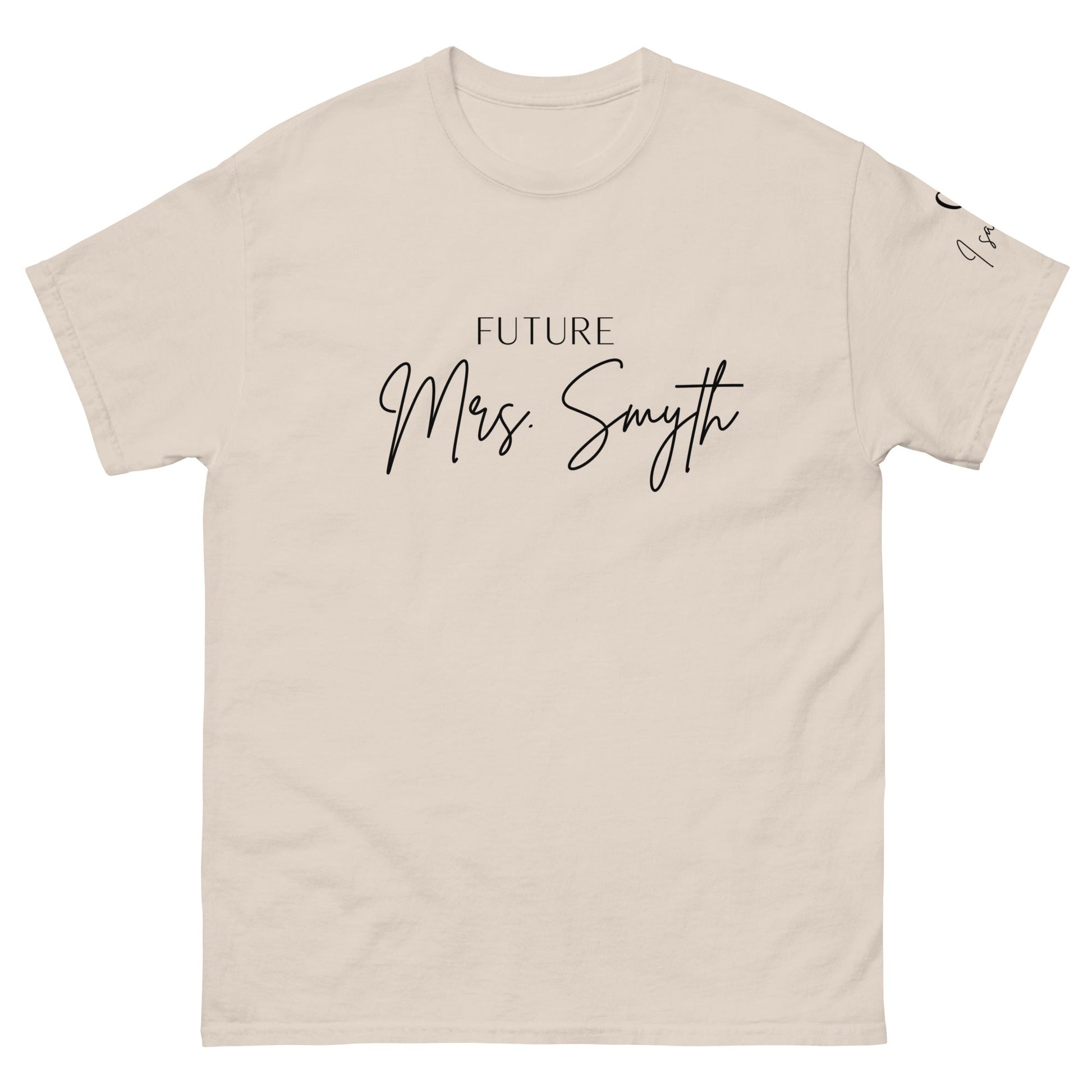 Future Mrs Custom Bride T-Shirt – Elegant Hen Party Top UK & Ireland - FunPrint4You