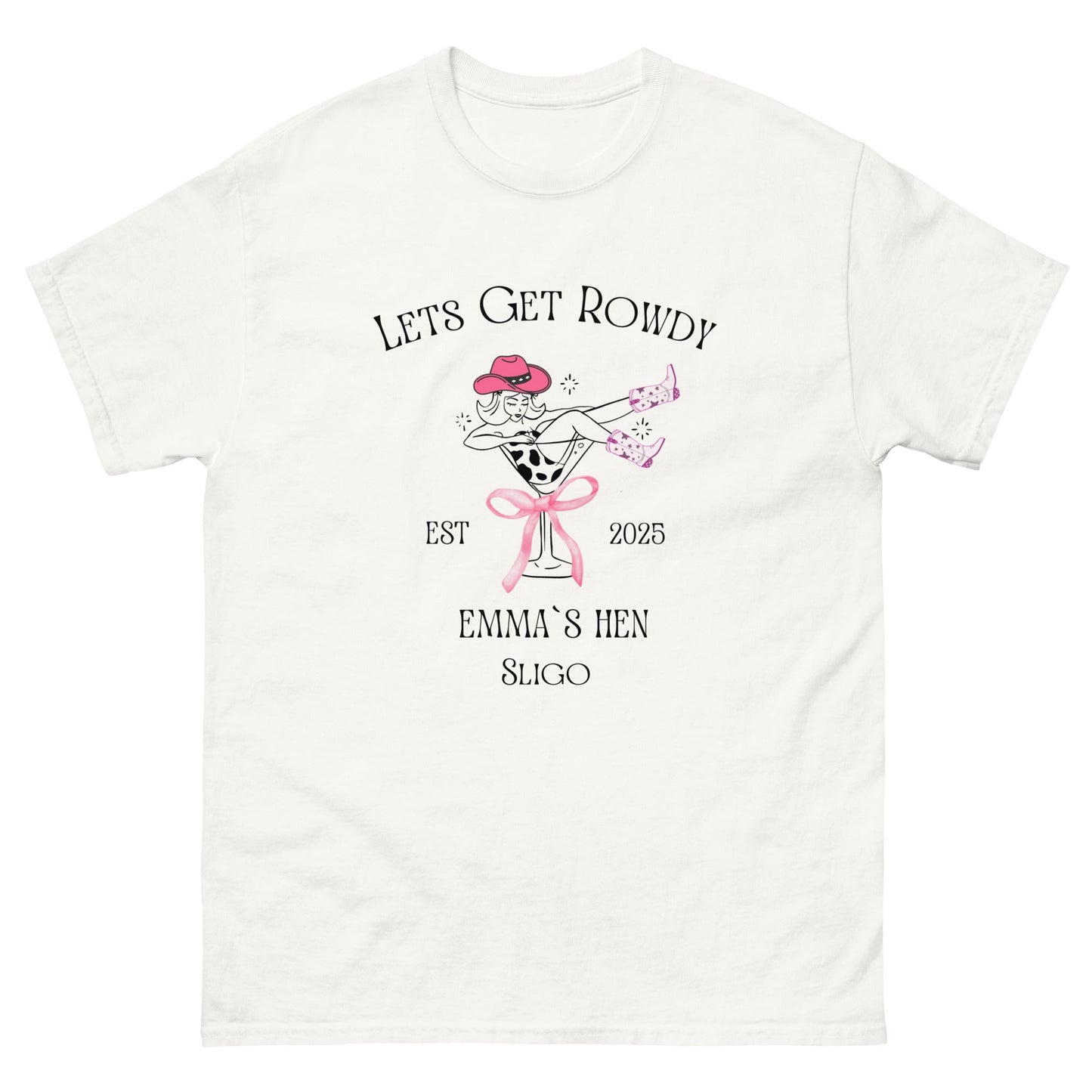 Let’s Get Rowdy Tee – Fun Hen Party Girls Night Shirt - FunPrint4You