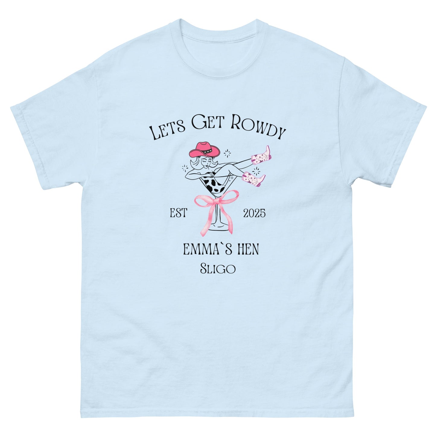 Let’s Get Rowdy Tee – Fun Hen Party Girls Night Shirt - FunPrint4You