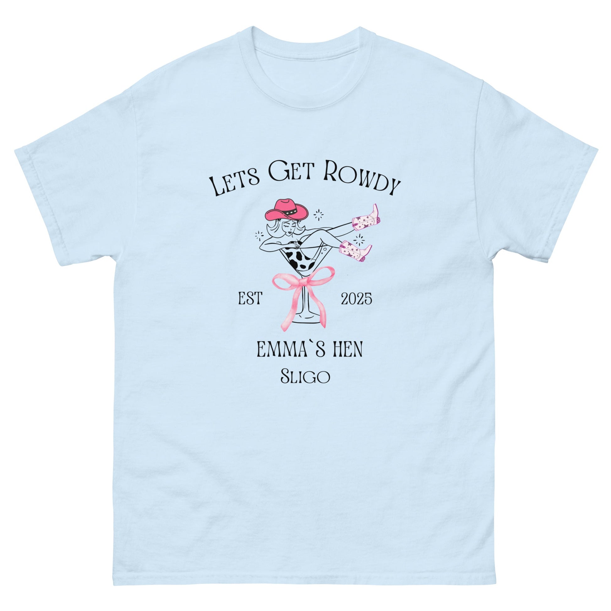 Let’s Get Rowdy Tee – Fun Hen Party Girls Night Shirt - FunPrint4You