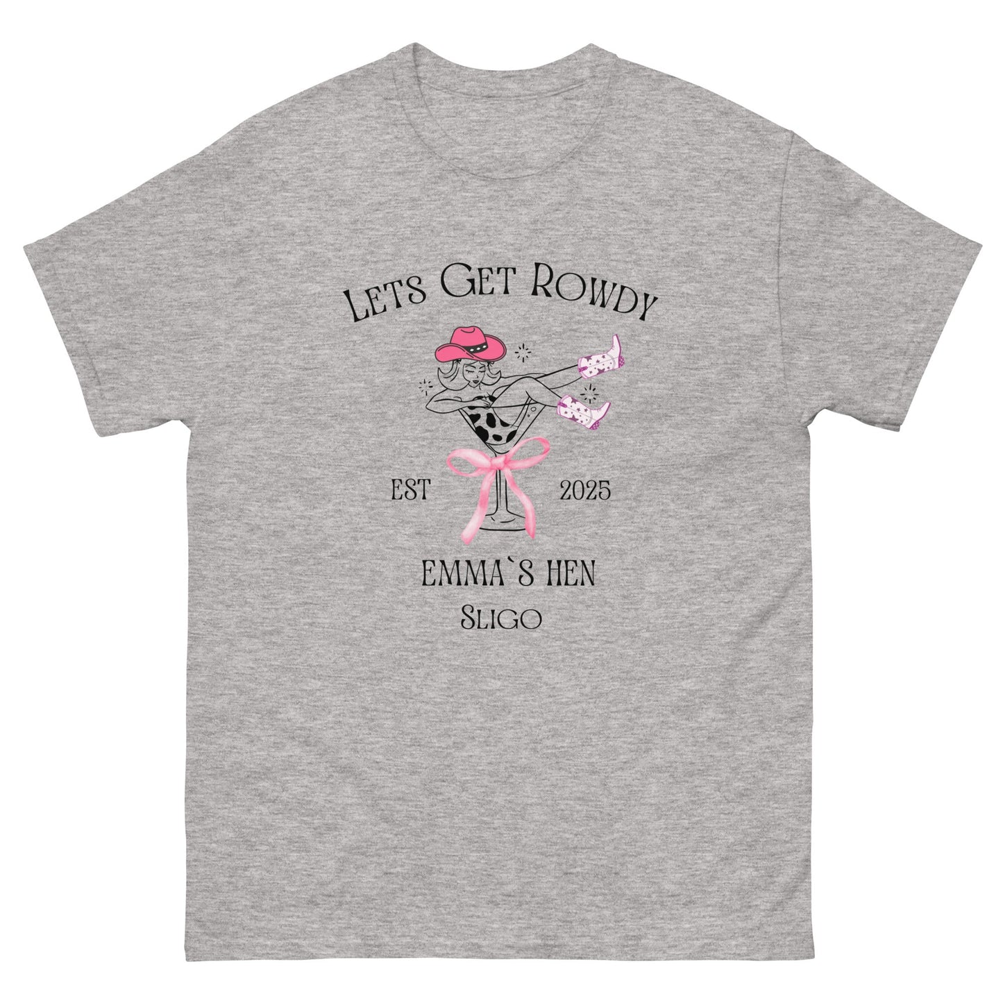 Let’s Get Rowdy Tee – Fun Hen Party Girls Night Shirt - FunPrint4You