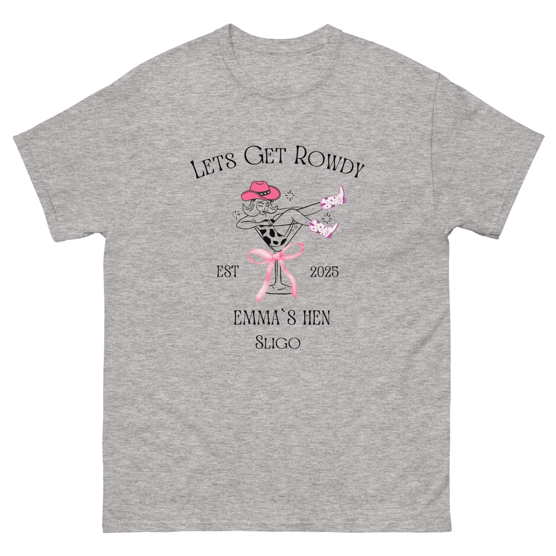 Let’s Get Rowdy Tee – Fun Hen Party Girls Night Shirt - FunPrint4You