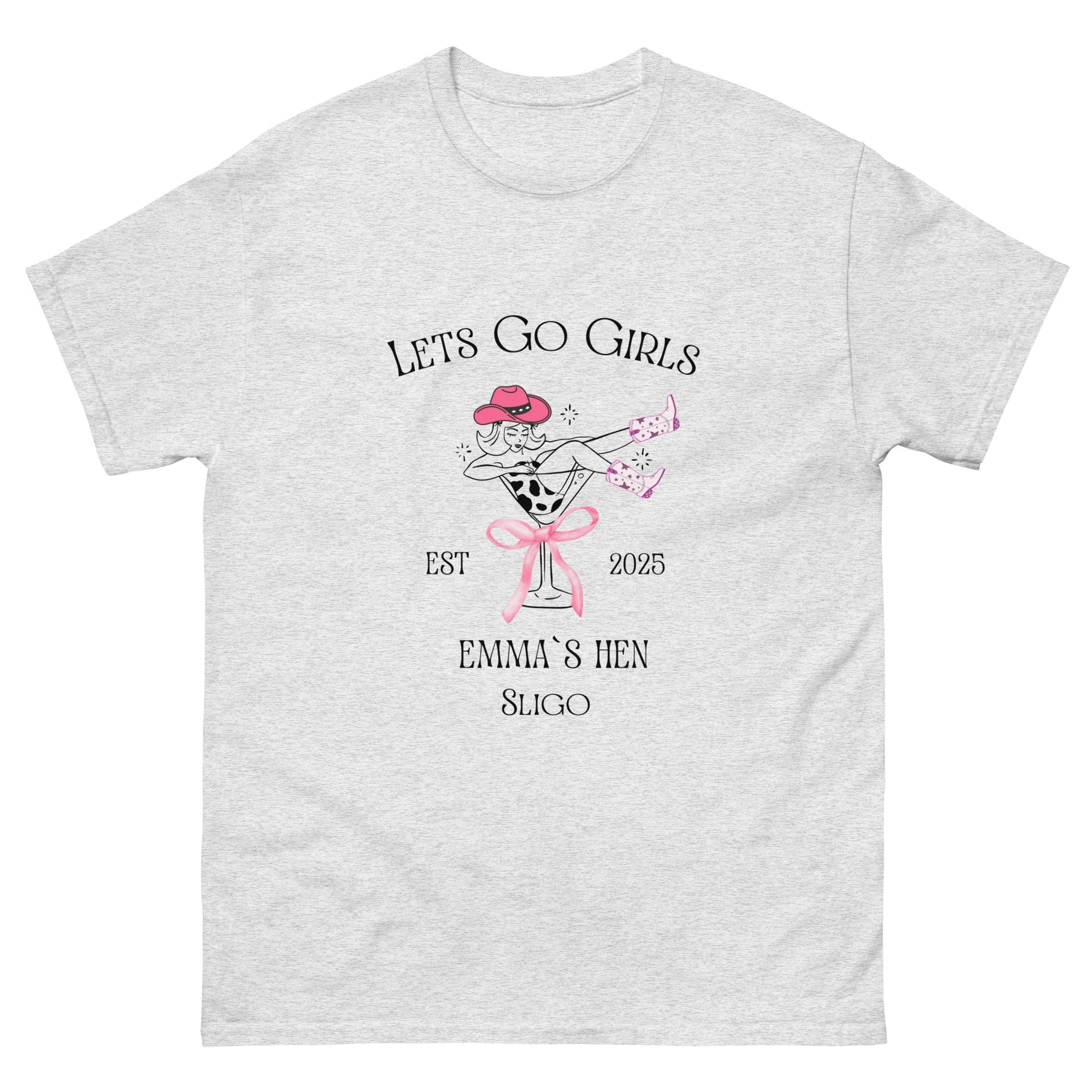 Let’s Go Girls! Custom Hen Party T-Shirt – Personalised Tee UK - FunPrint4You