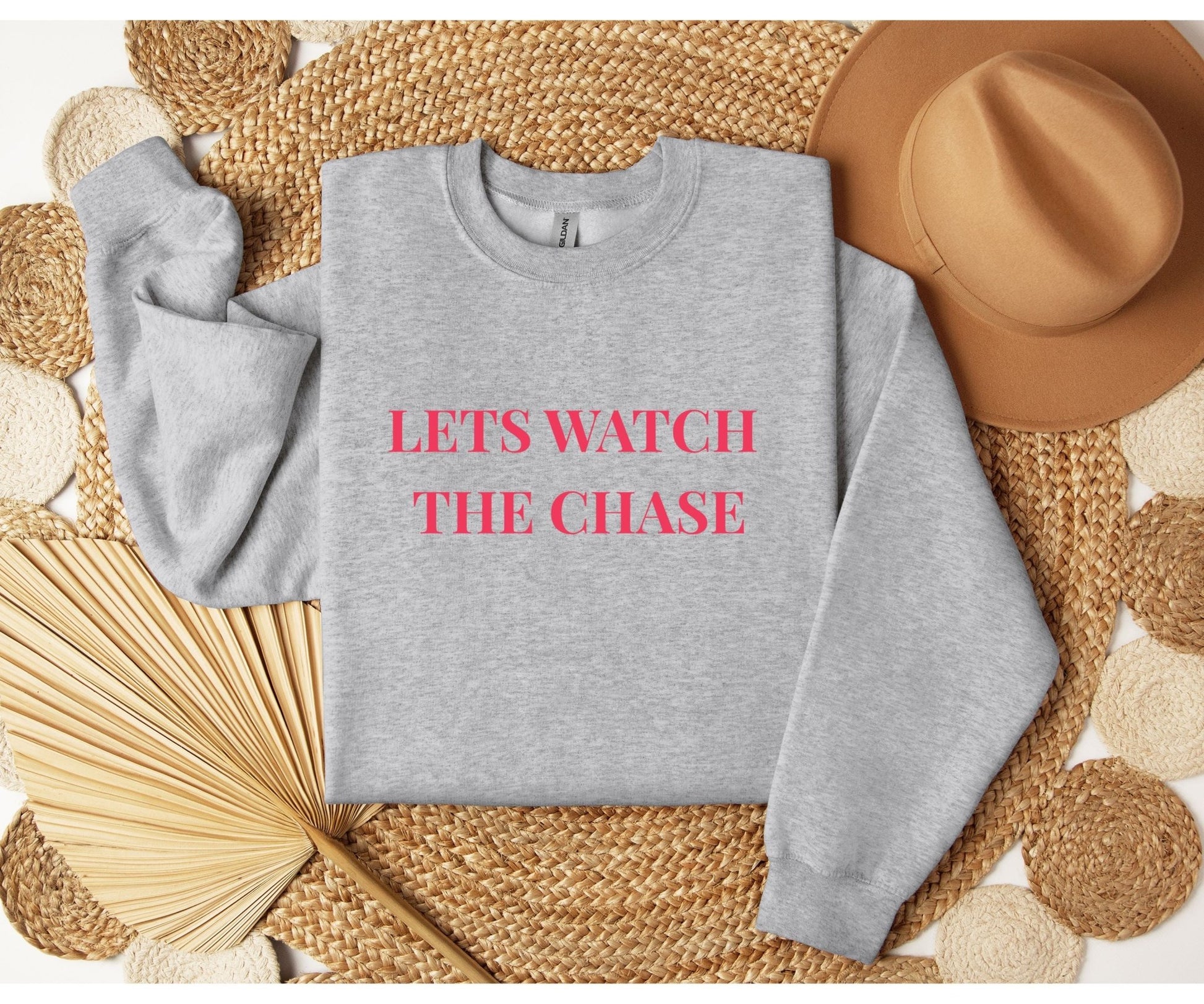 Let’s Watch The Chase Sweatshirt – After Life Quote Jumper - FunPrint4You