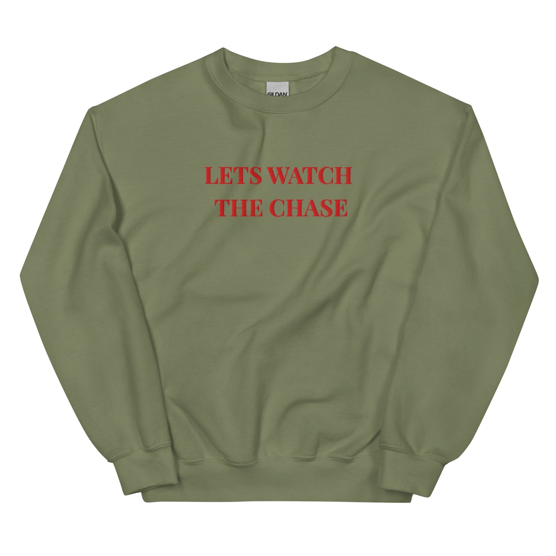 Let’s Watch The Chase Sweatshirt – After Life Quote Jumper - FunPrint4You