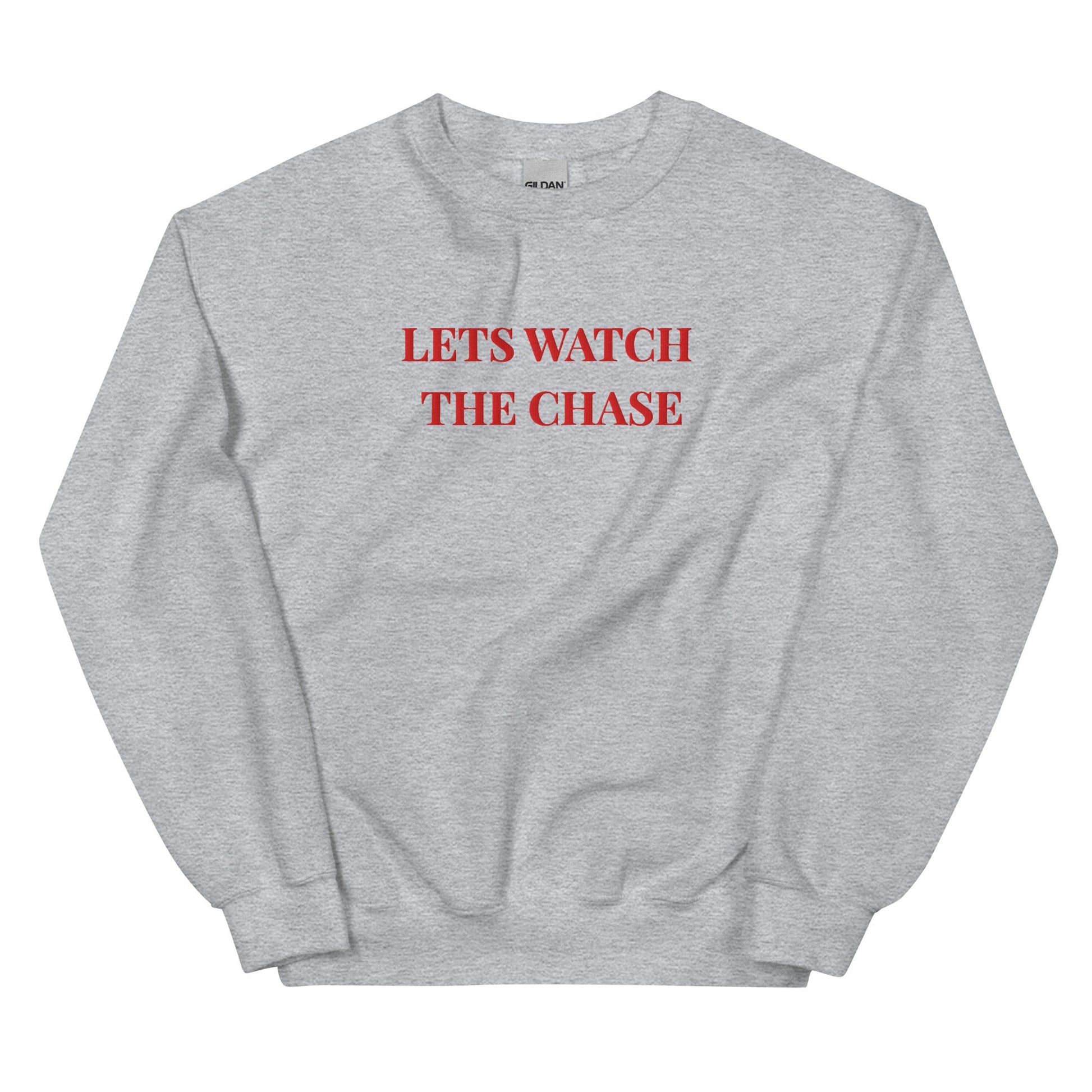 Let’s Watch The Chase Sweatshirt – After Life Quote Jumper - FunPrint4You