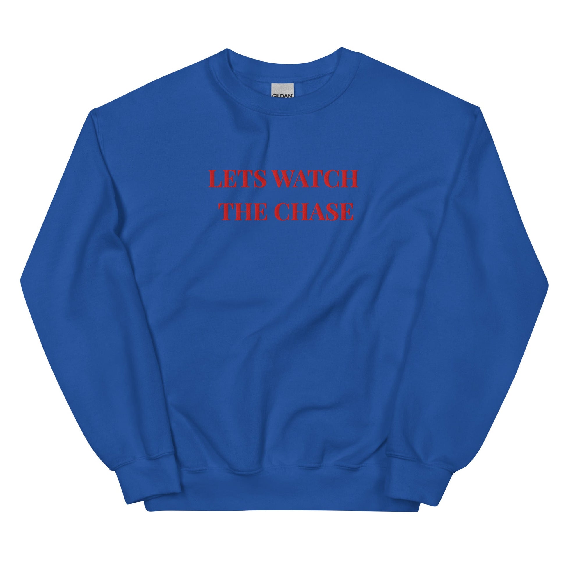 Let’s Watch The Chase Sweatshirt – After Life Quote Jumper - FunPrint4You