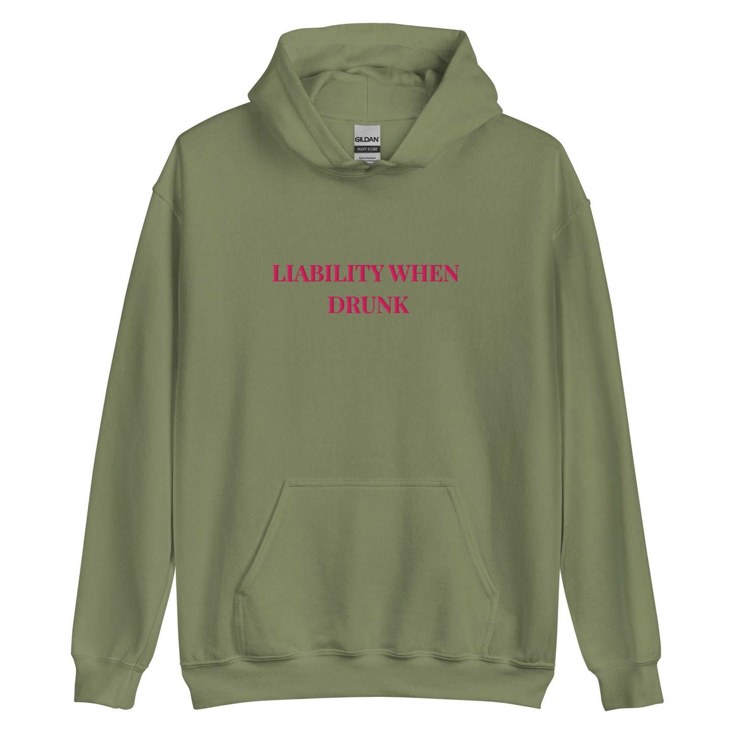 Liability When Drunk Embroidered Hoodie – Funny Girls Trip Sweatshirt UK & Ireland - FunPrint4You