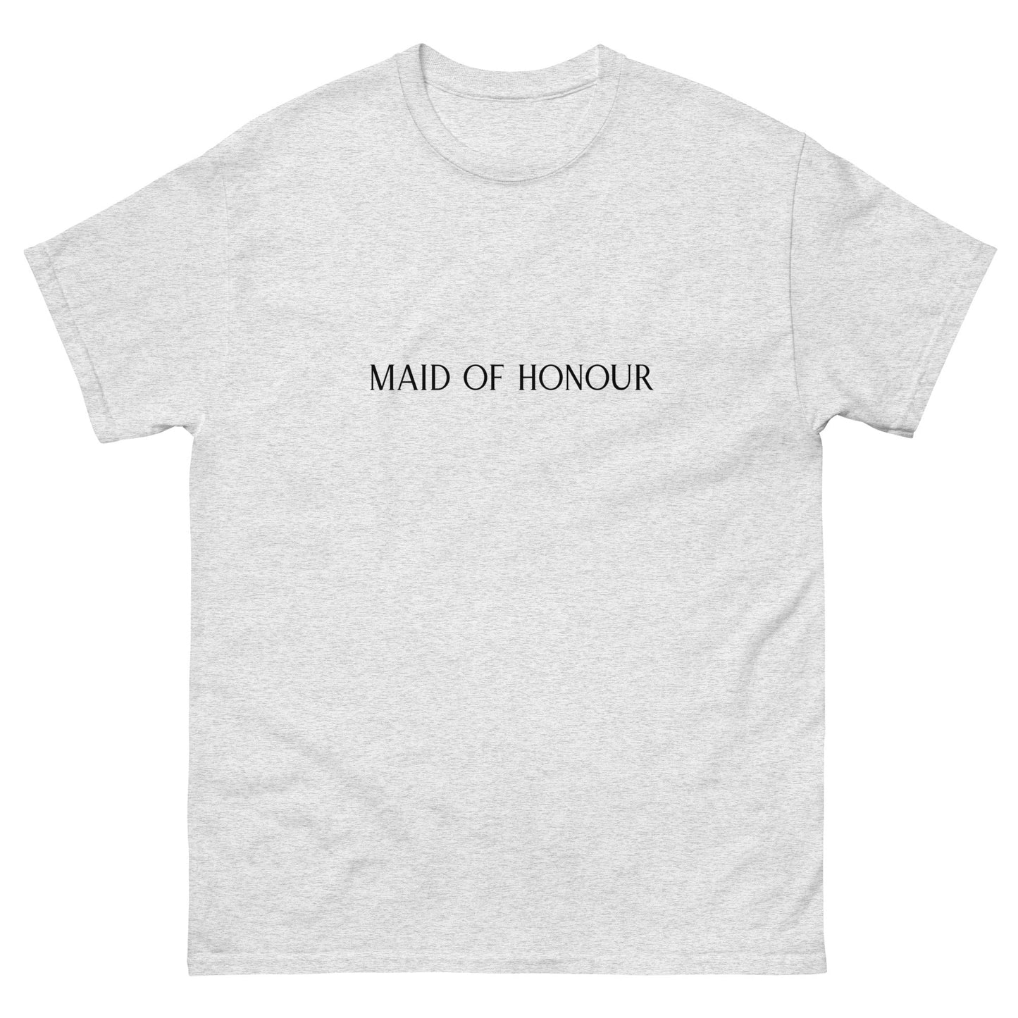 Maid of Honour T-Shirt | Bridal Party Gift | Bridesmaid Proposal Shirt | Wedding Morning Outfit | Hen Party Tee - FunPrint4You