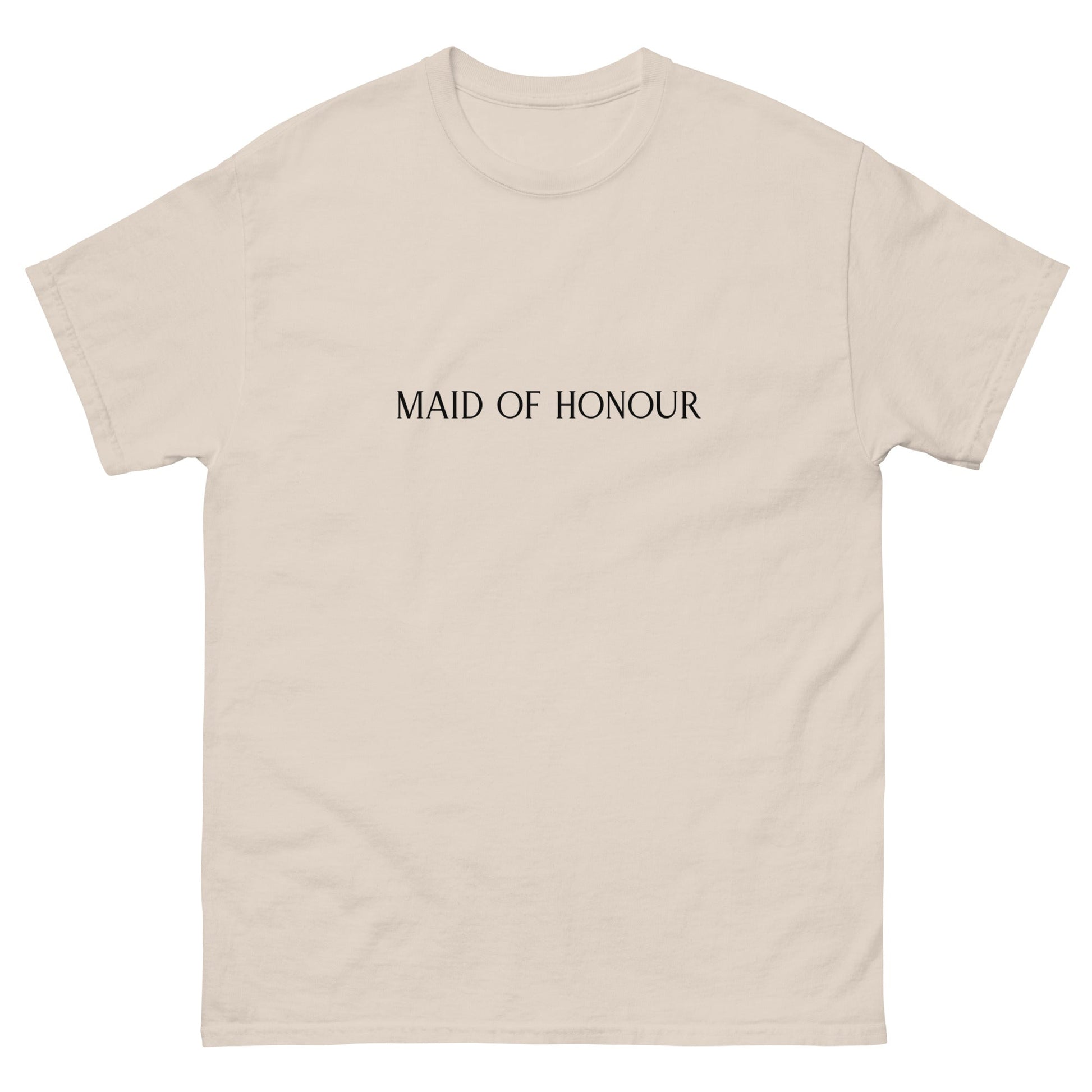 Maid of Honour T-Shirt | Bridal Party Gift | Bridesmaid Proposal Shirt | Wedding Morning Outfit | Hen Party Tee - FunPrint4You