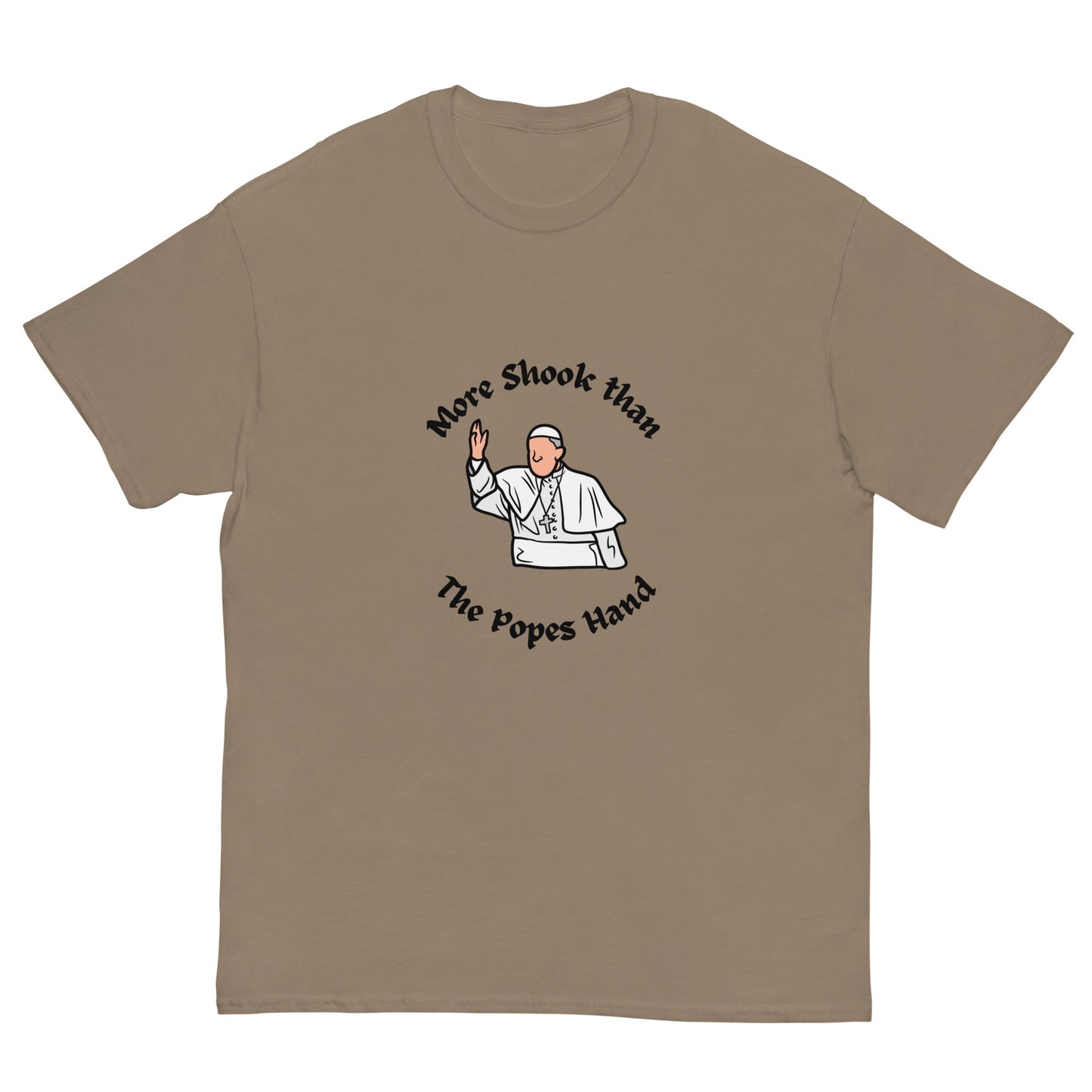 More Shook Than the Pope’s Hand | Irish Funny T-Shirt - FunPrint4You
