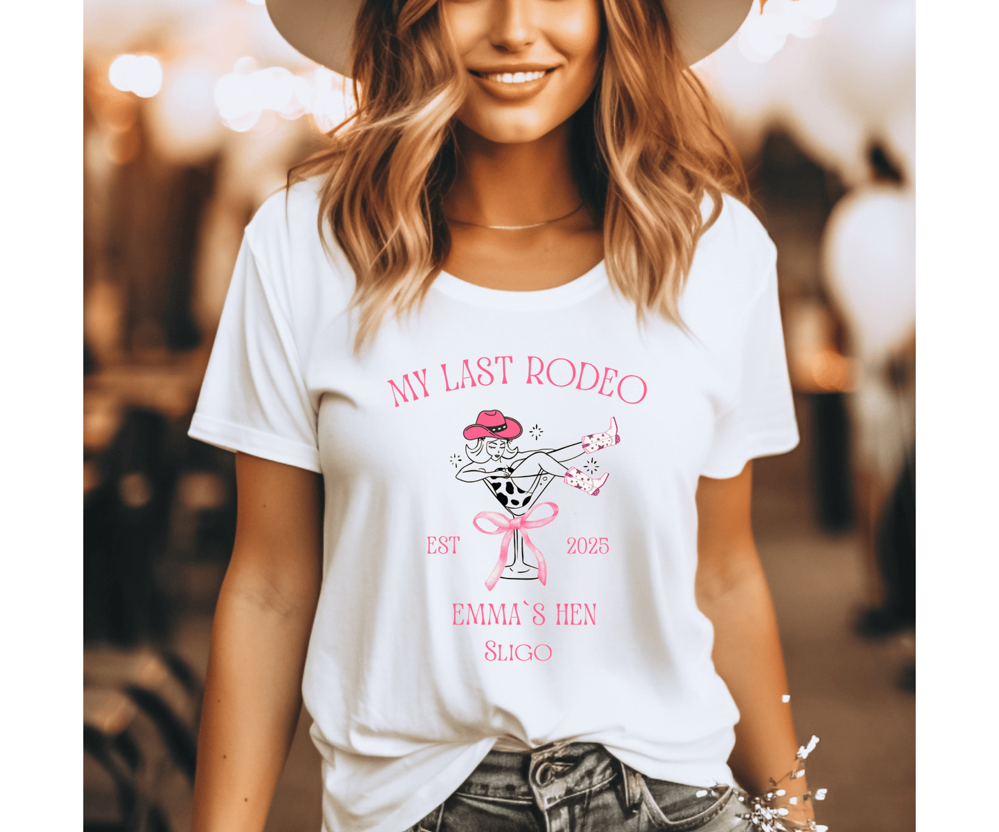My Last Rodeo Tee – Western Bride Hen Party Shirt - FunPrint4You