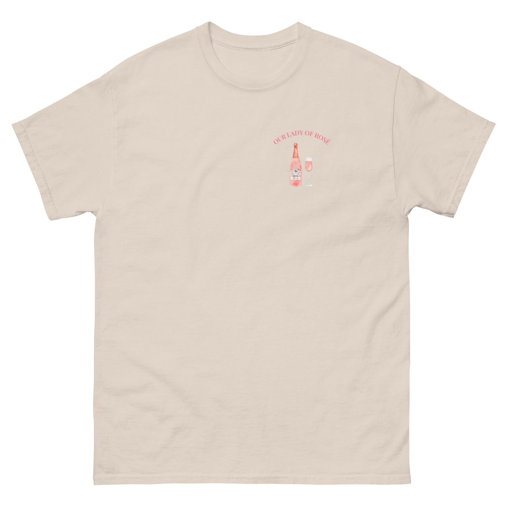 Our Lady of Rosé T-Shirt – Funny Wine Lover Tee - FunPrint4You