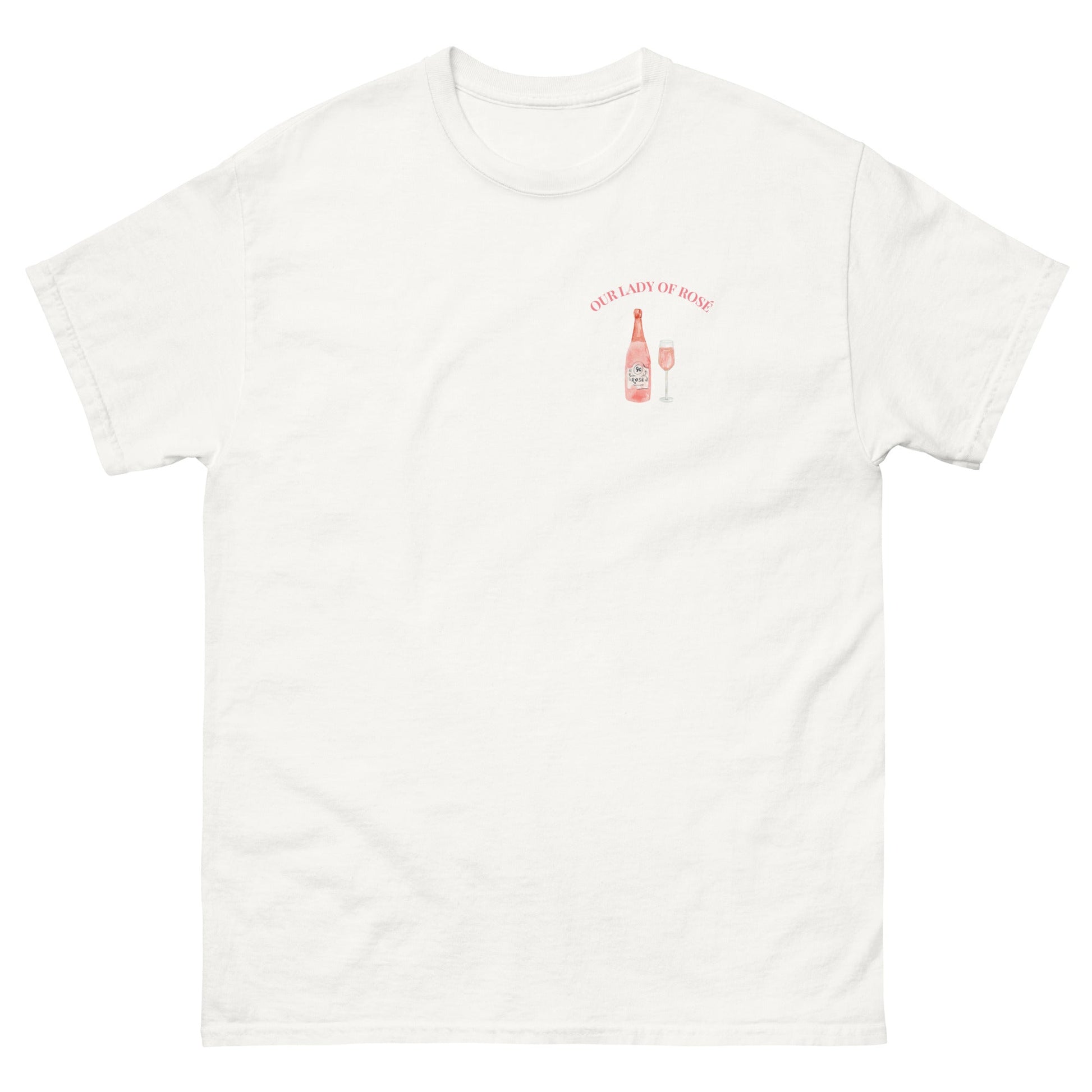 Our Lady of Rosé T-Shirt – Funny Wine Lover Tee - FunPrint4You