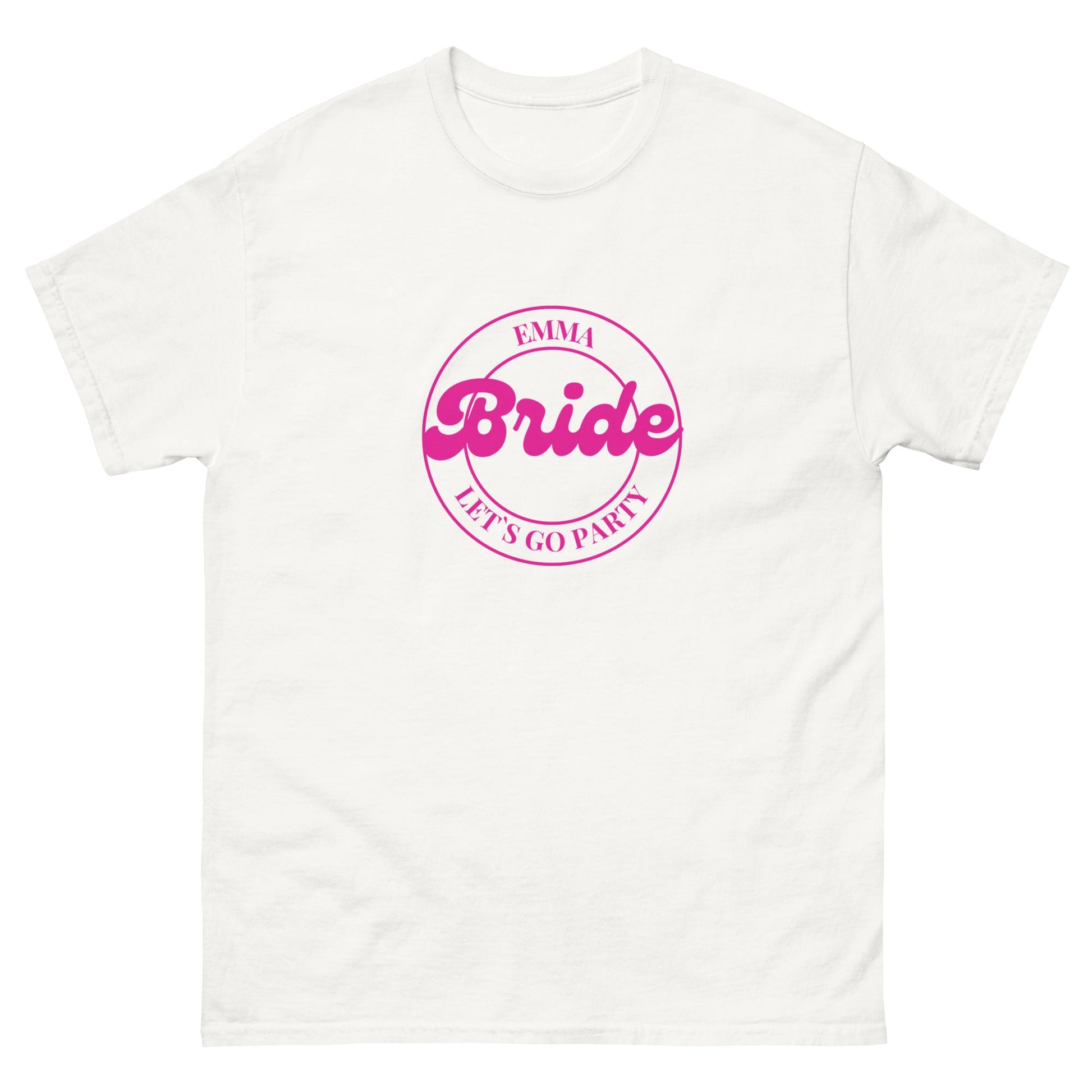 Party Babe Unisex T‑Shirt – Barbiecore Birthday Tee, Girls Trip Outfit, Birthday Squad Matching Tee UK & Ireland - FunPrint4You