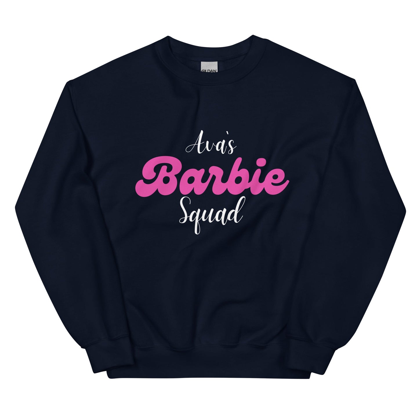 Party Vibes Sweatshirt – Unisex Barbiecore Hen Party Crewneck, Matching Squad Sweatshirt for Hen Do & Girls Trip, UK & Ireland - FunPrint4You