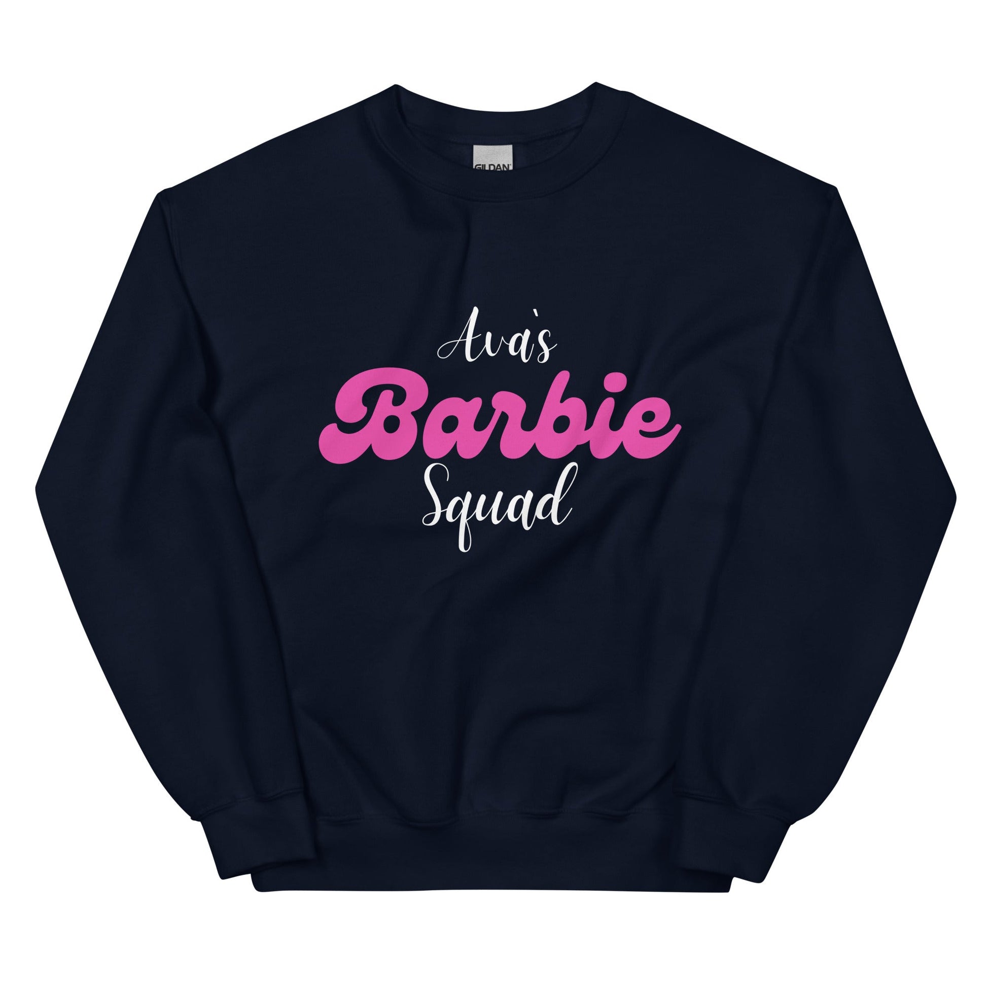 Party Vibes Sweatshirt – Unisex Barbiecore Hen Party Crewneck, Matching Squad Sweatshirt for Hen Do & Girls Trip, UK & Ireland - FunPrint4You