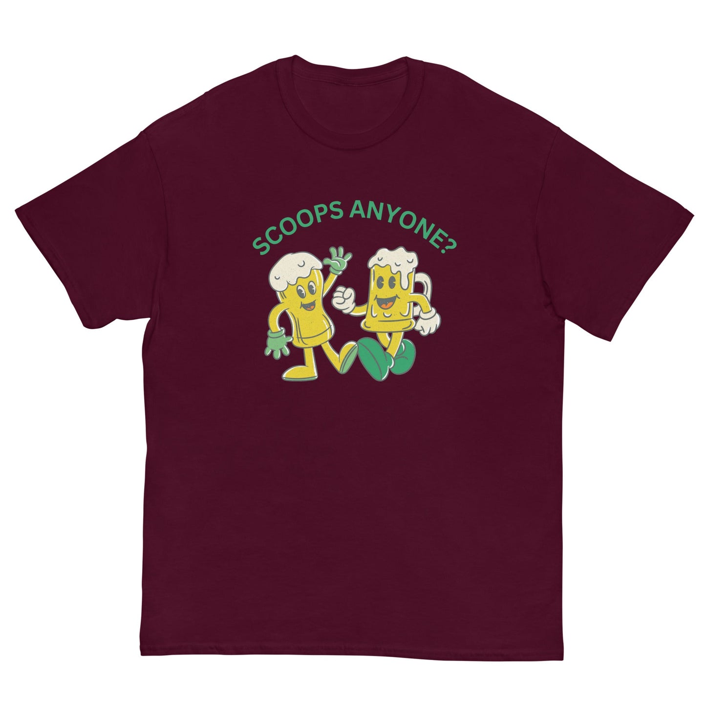 Scoops Anyone? Funny Irish Pints T-Shirt – Slang Beer Tee for Nights Out - FunPrint4You
