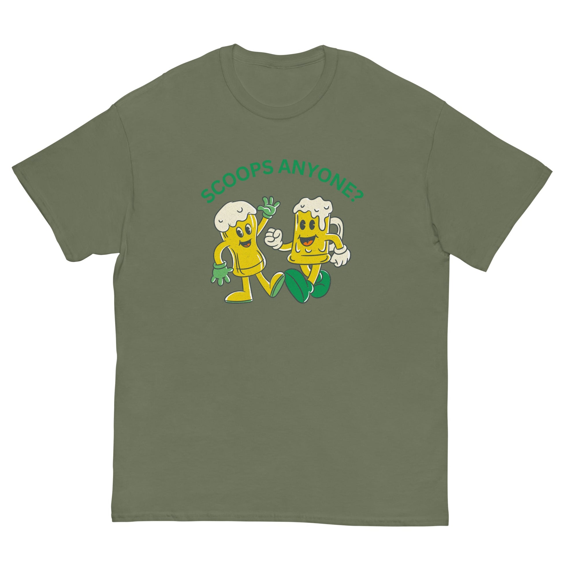 Scoops Anyone? Funny Irish Pints T-Shirt – Slang Beer Tee for Nights Out - FunPrint4You
