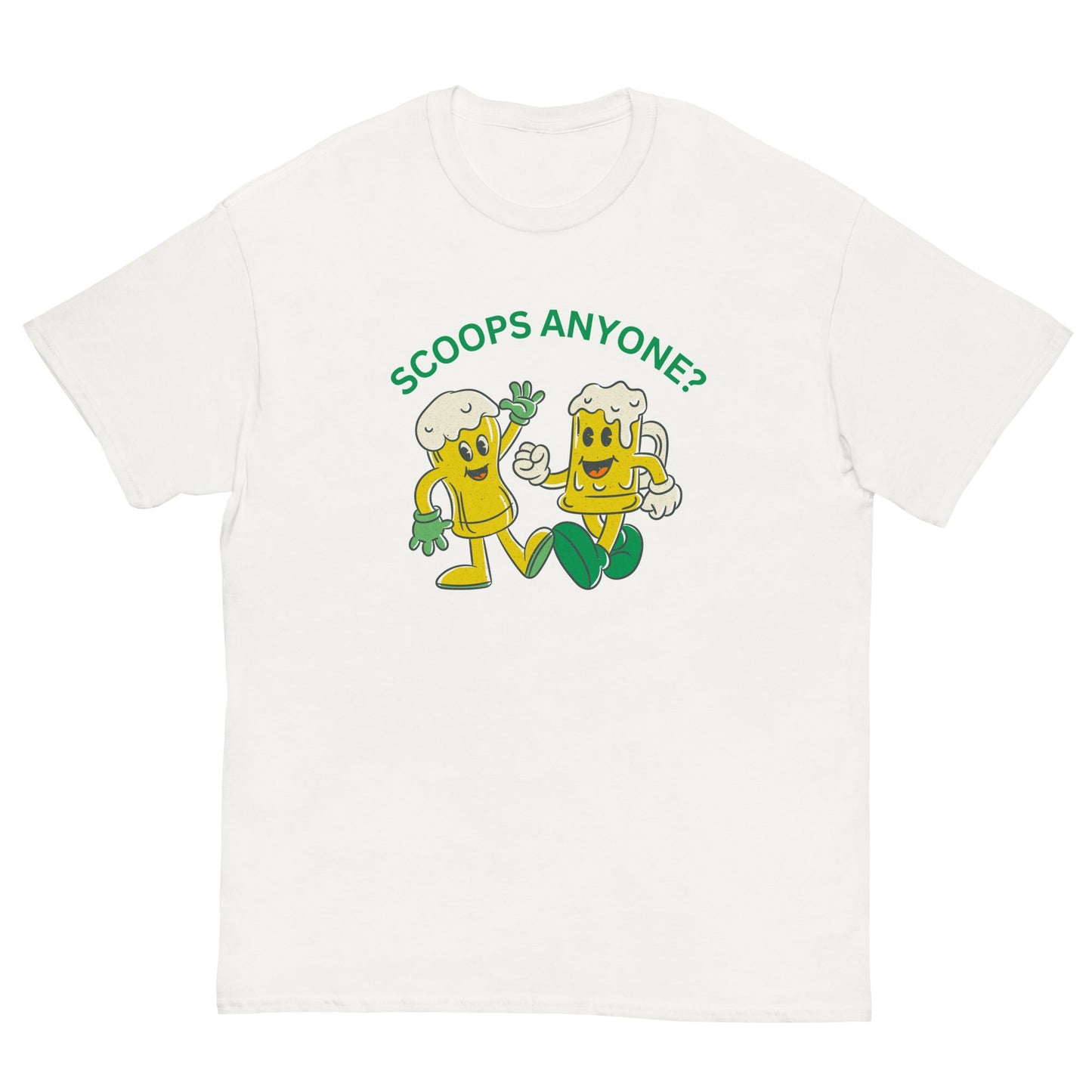 Scoops Anyone? Funny Irish Pints T-Shirt – Slang Beer Tee for Nights Out - FunPrint4You