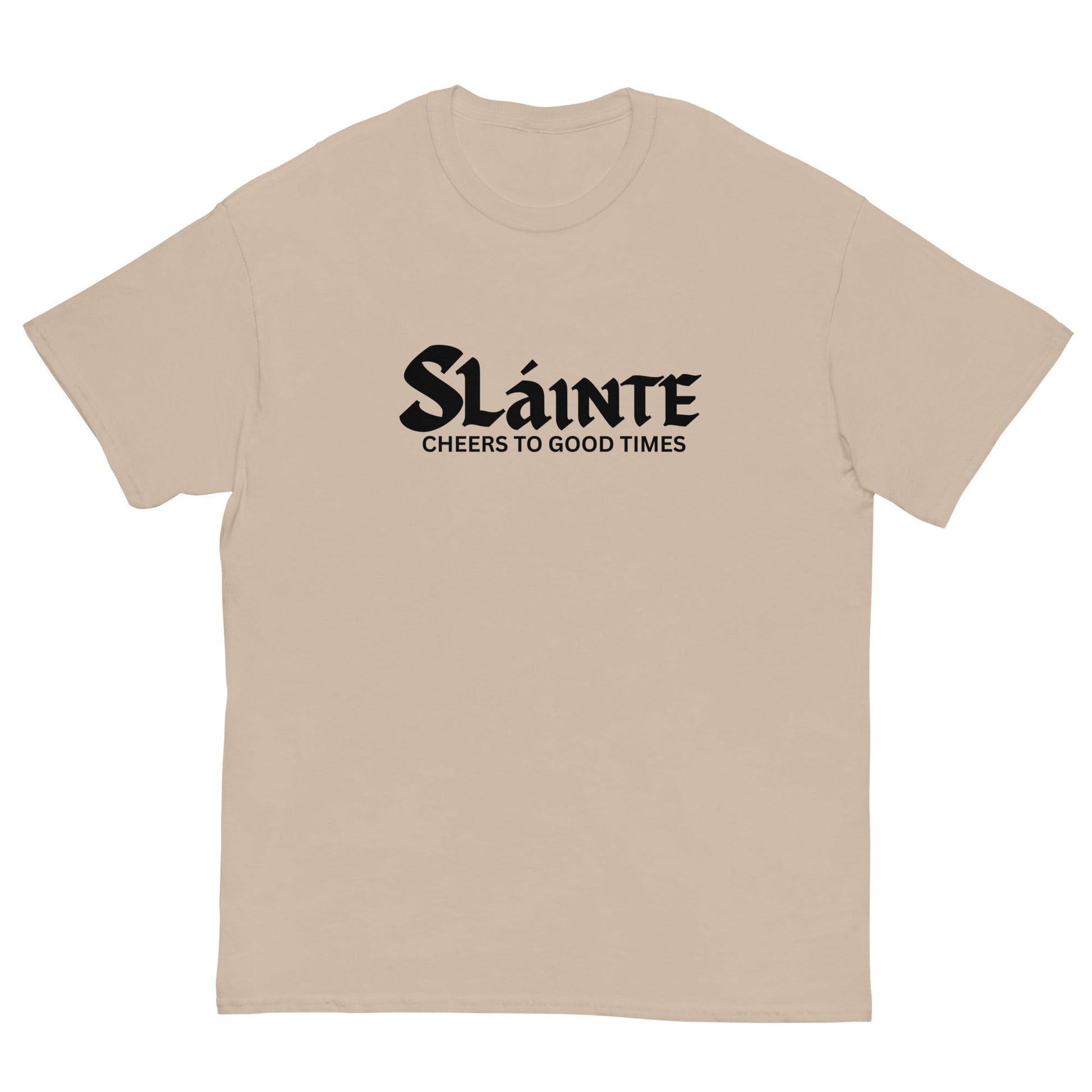 Sláinte Irish T‑Shirt – Cheers to Good Times Tee - FunPrint4You
