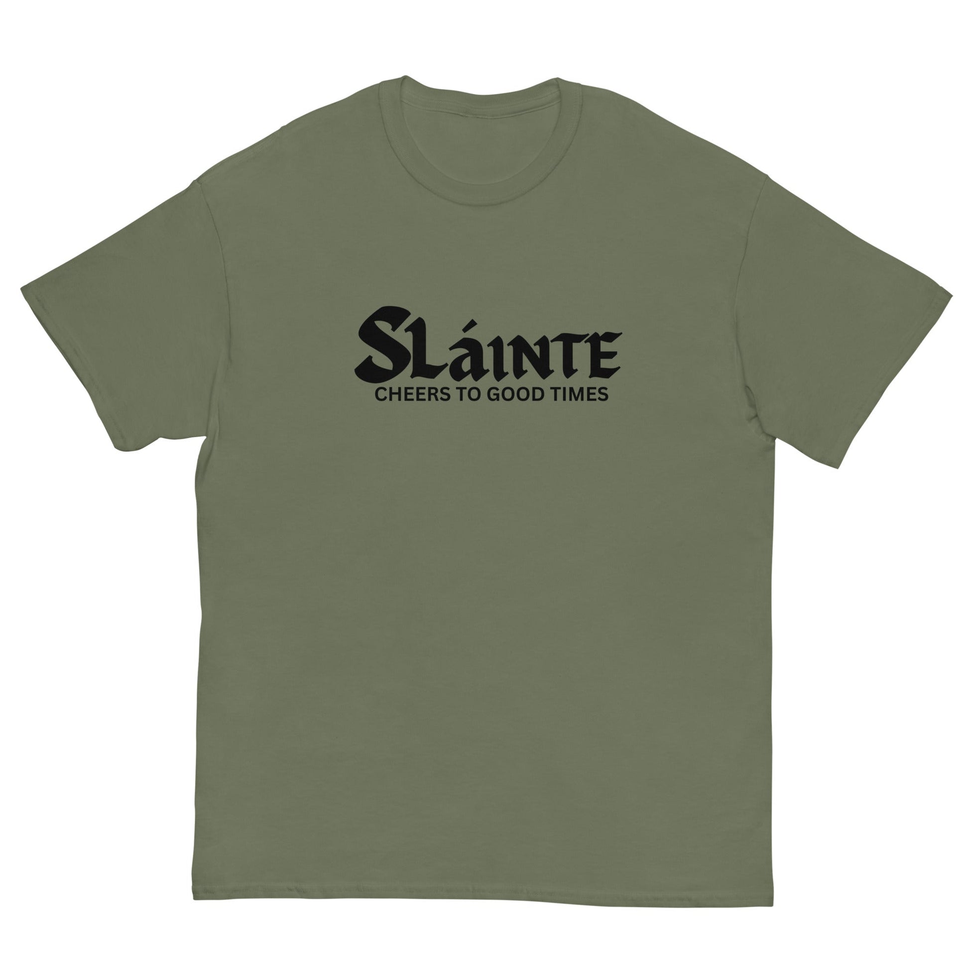 Sláinte Irish T‑Shirt – Cheers to Good Times Tee - FunPrint4You