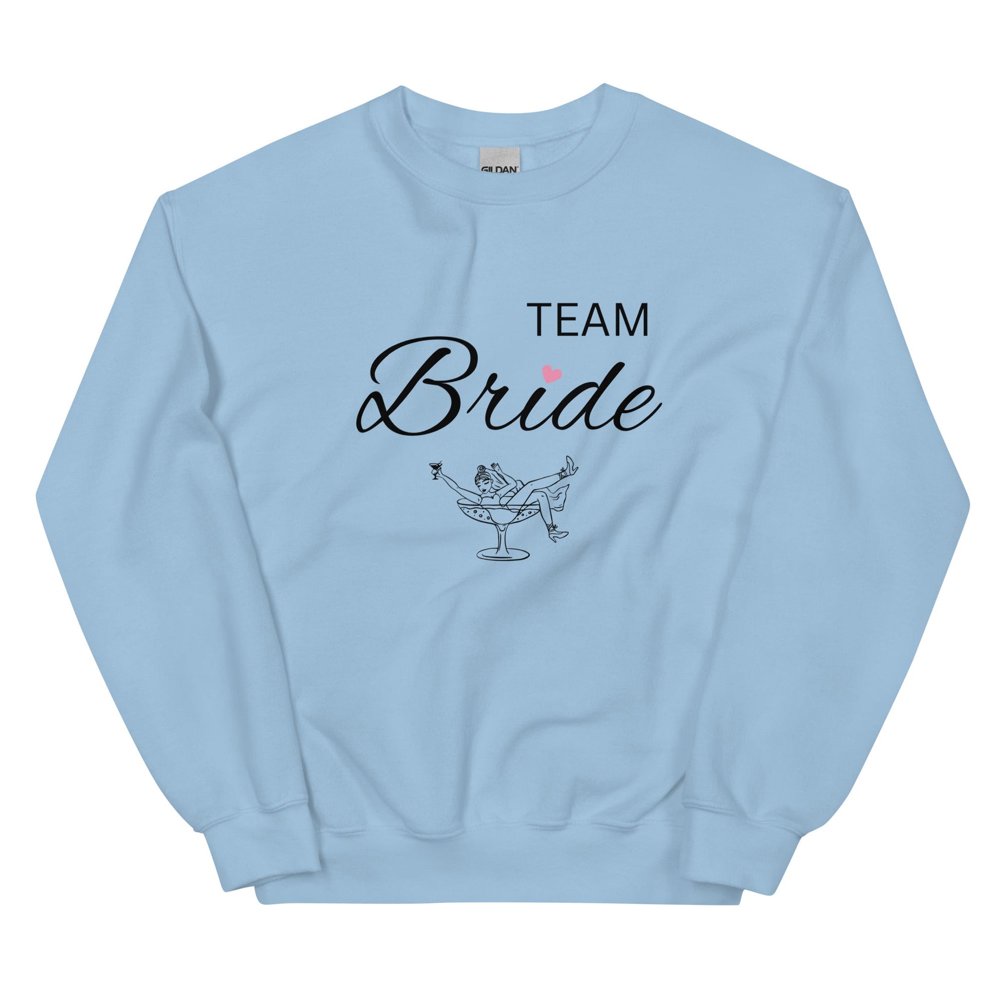 Team Bride Hen Party Sweatshirt – Grey Cosy Edition UK/Ireland - FunPrint4You