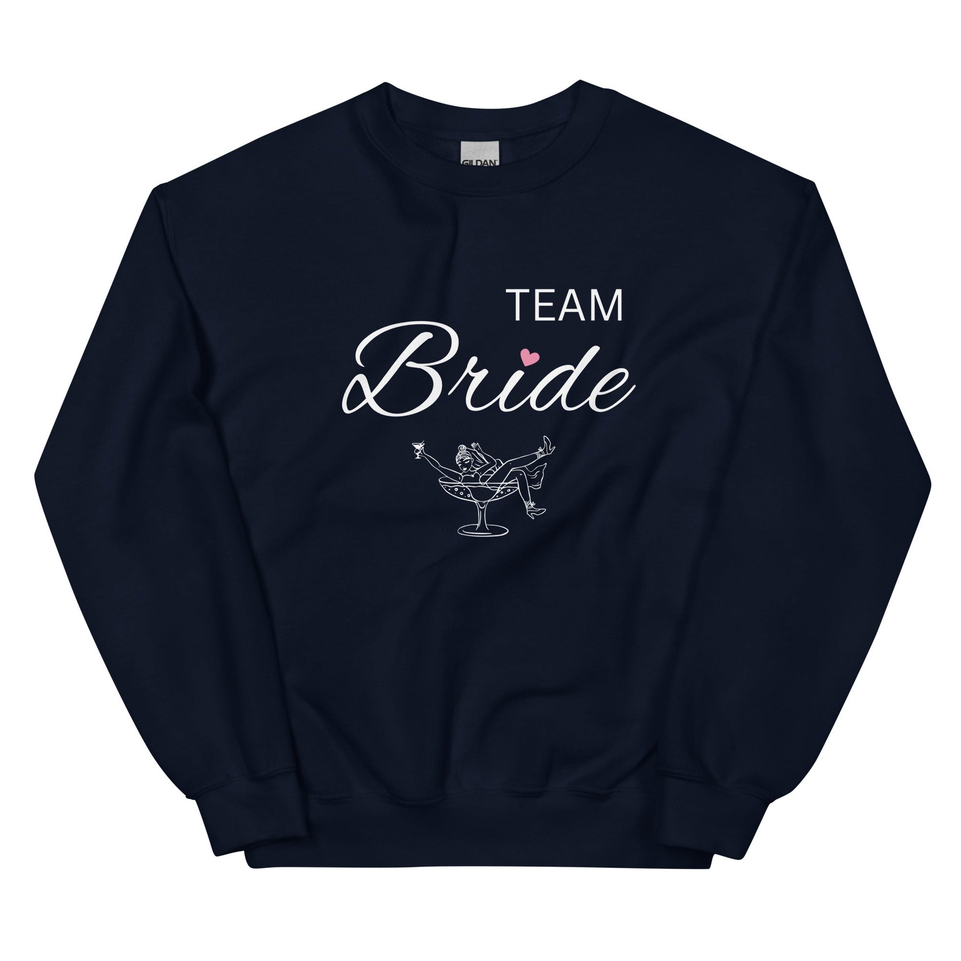 Team Bride Hen Party Sweatshirt – Grey Cosy Edition UK/Ireland - FunPrint4You