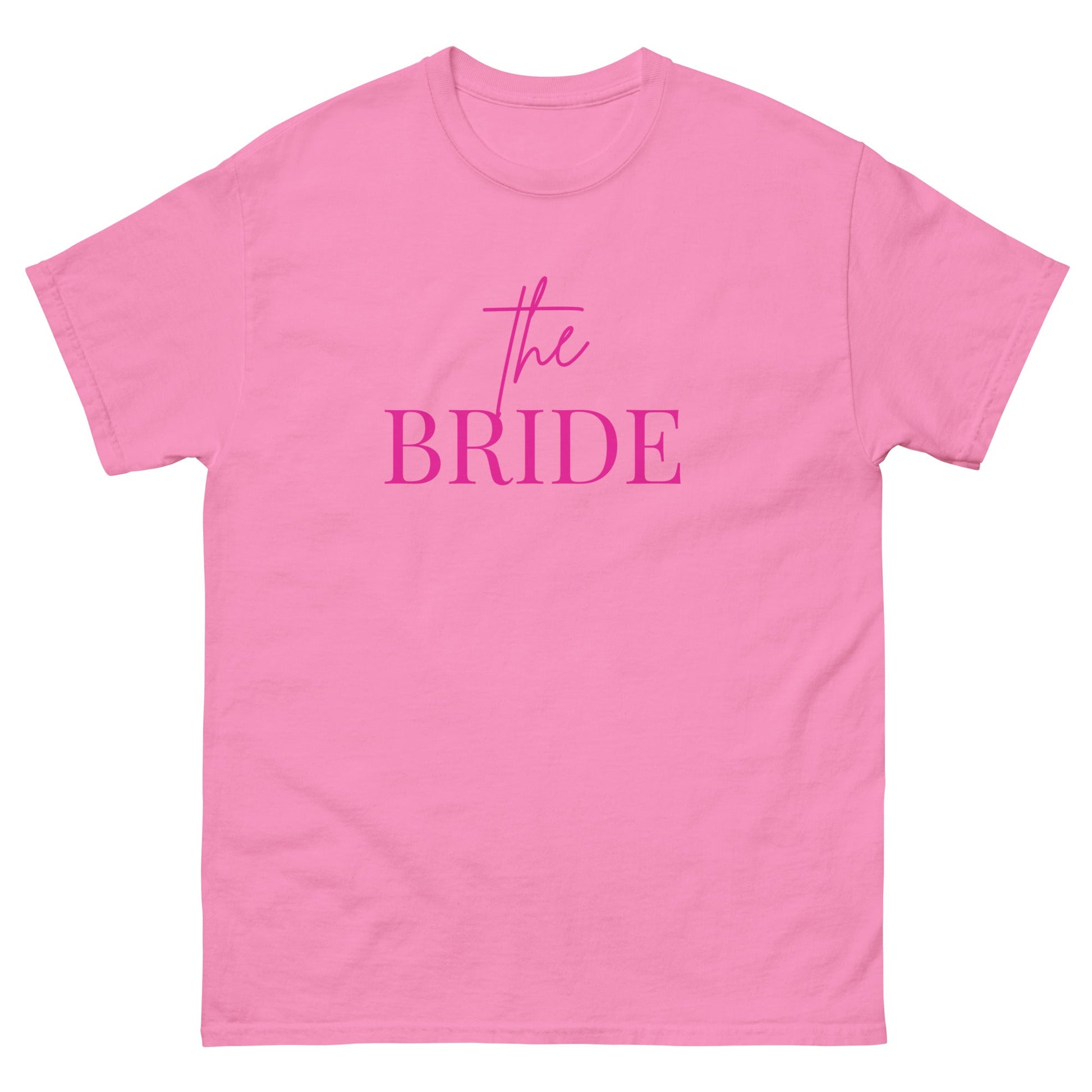 The Bride Hen Party T-Shirt – Pink Script Design UK/Ireland - FunPrint4You