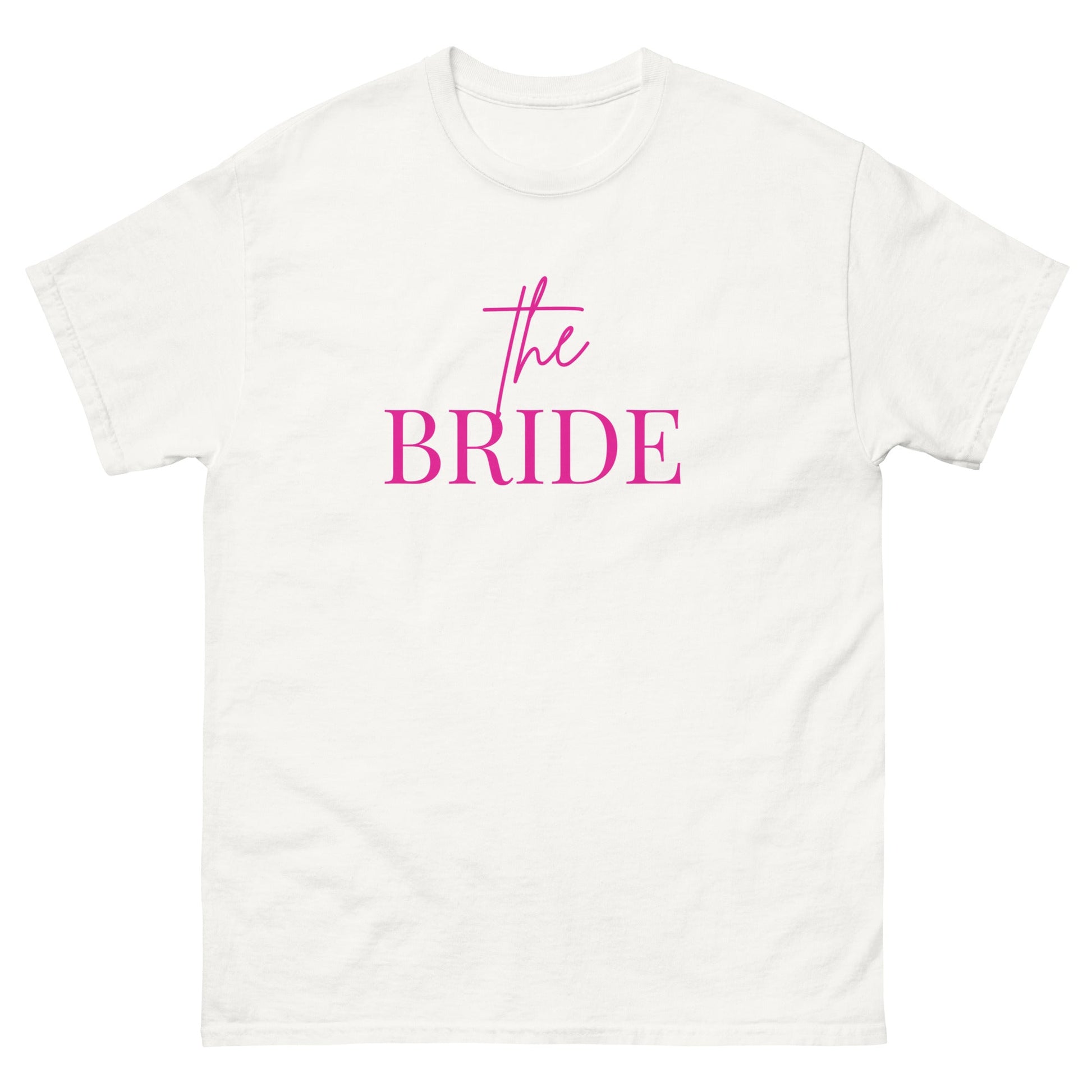 The Bride Hen Party T-Shirt – Pink Script Design UK/Ireland - FunPrint4You